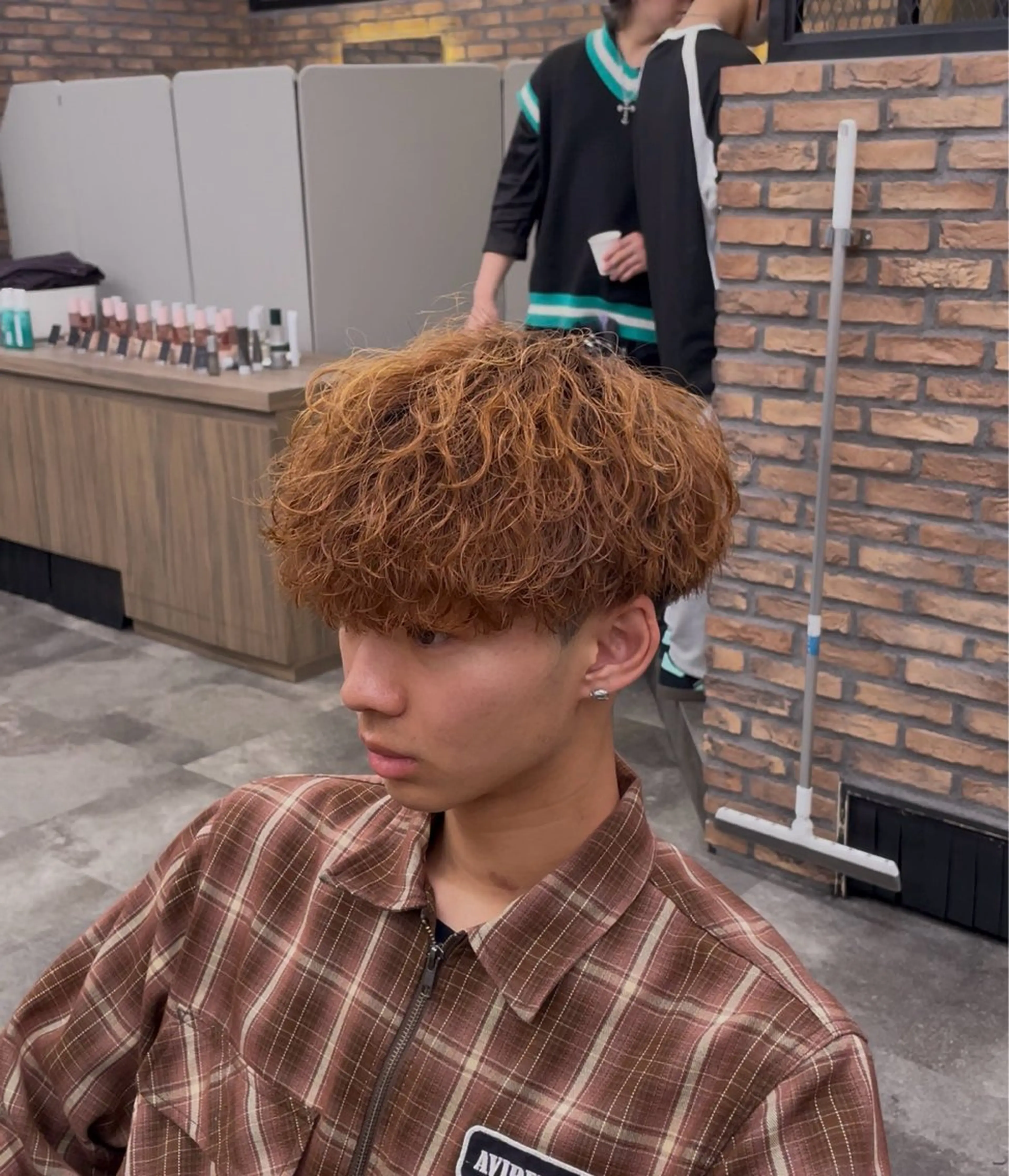カラー ⚡️【メンズモデル 募集中】⚡️RIKUのヘアスタイル