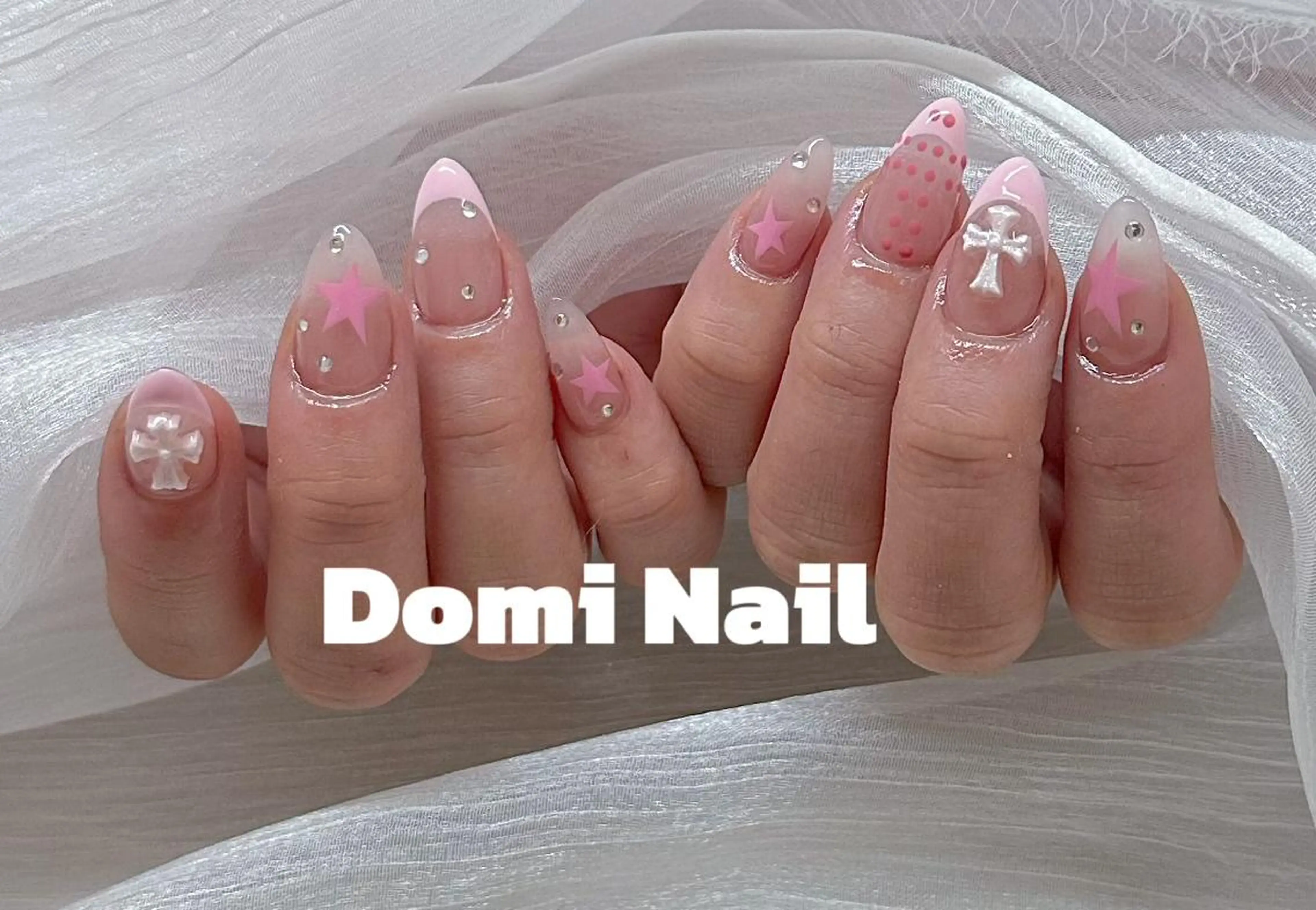 ネイル 持ち込み ネイルチップ ハンドネイル Domi Nail Salonのネイルデザイン