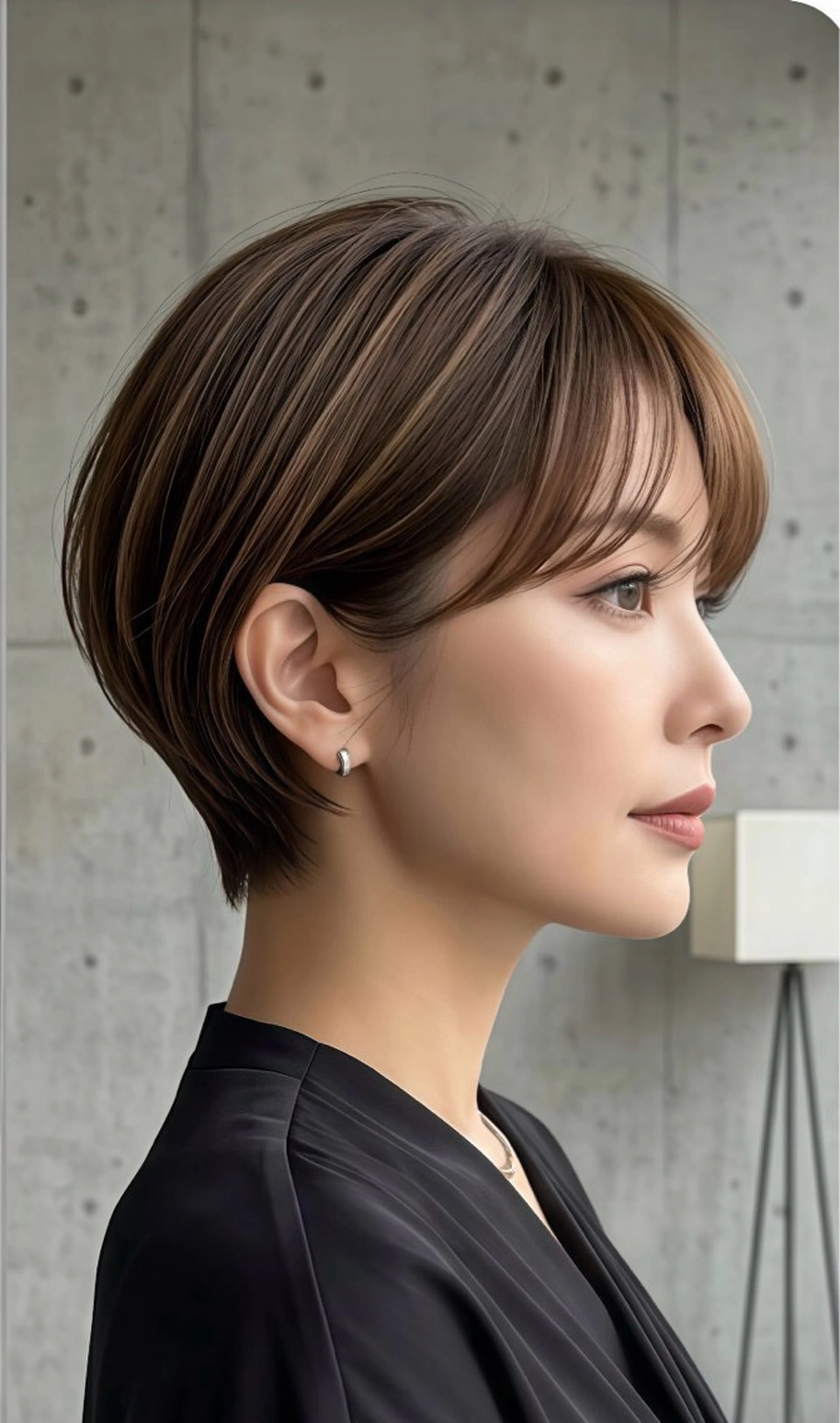 ショート カラー カット トリートメント M.SLASH 辻 孝志のヘアスタイル