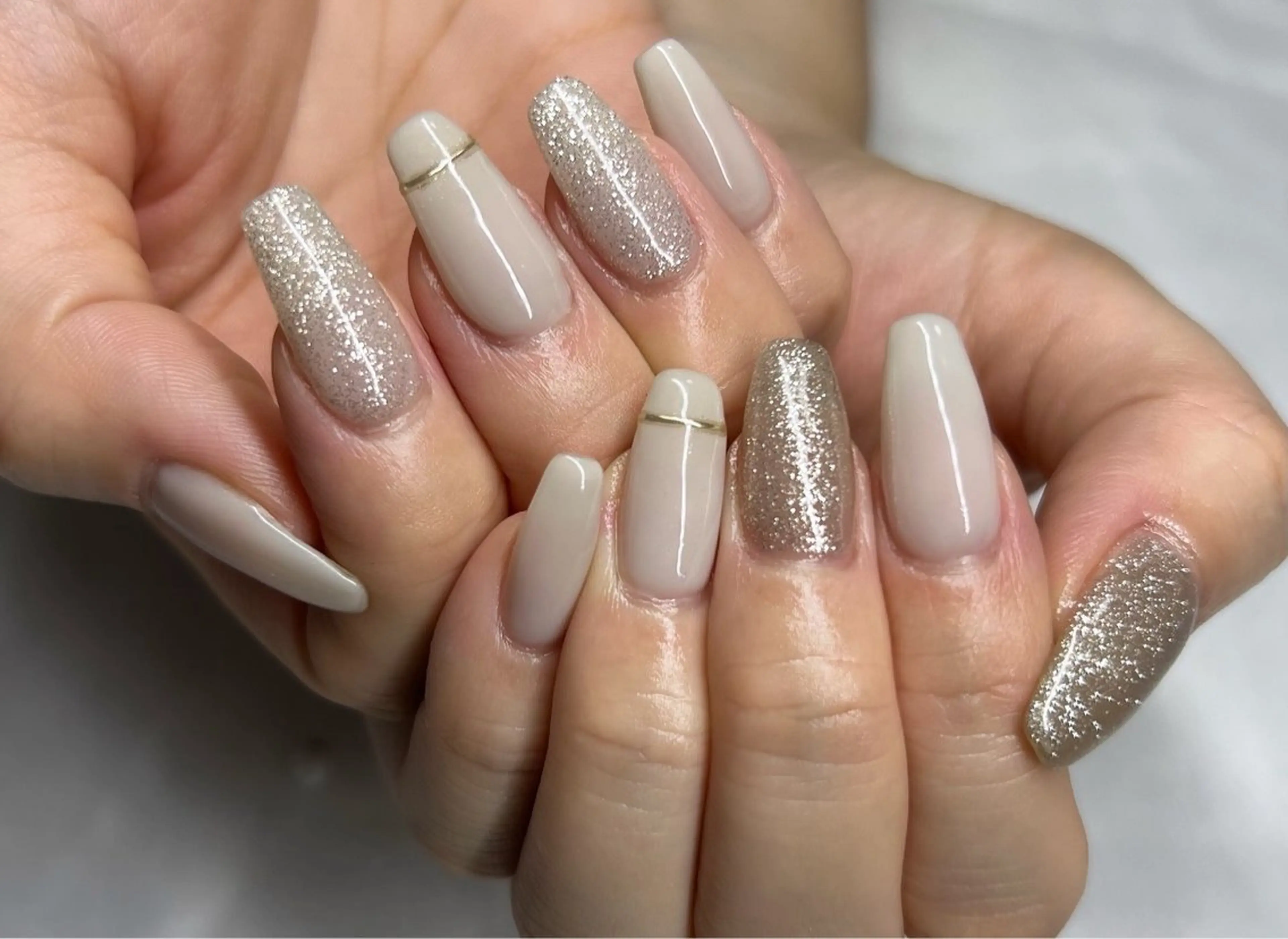 ネイル ハンドネイル Minako 【Charmant】のネイルデザイン