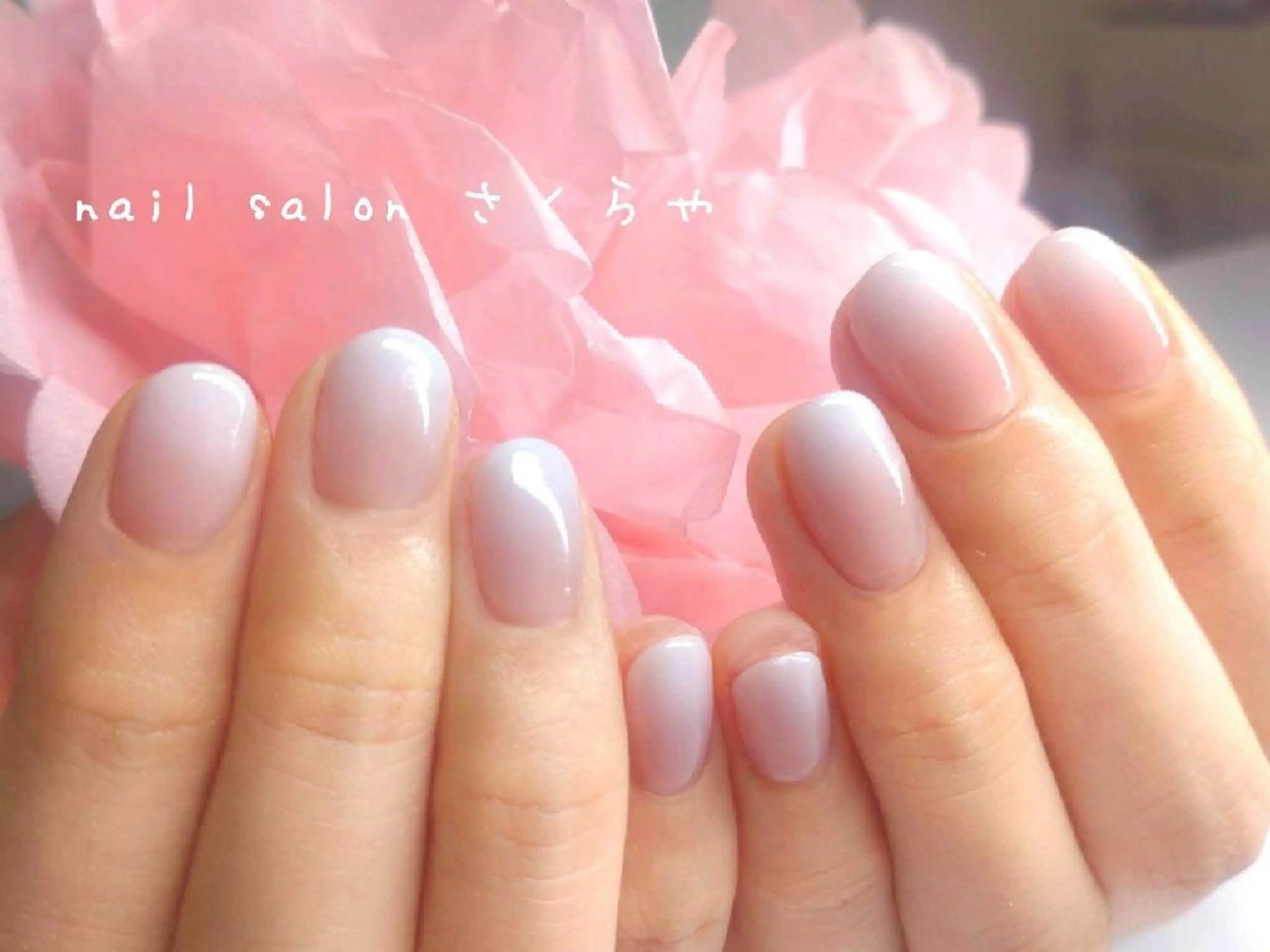 ネイル ハンドネイル さくらや❤ パラジェル使用のネイルデザイン