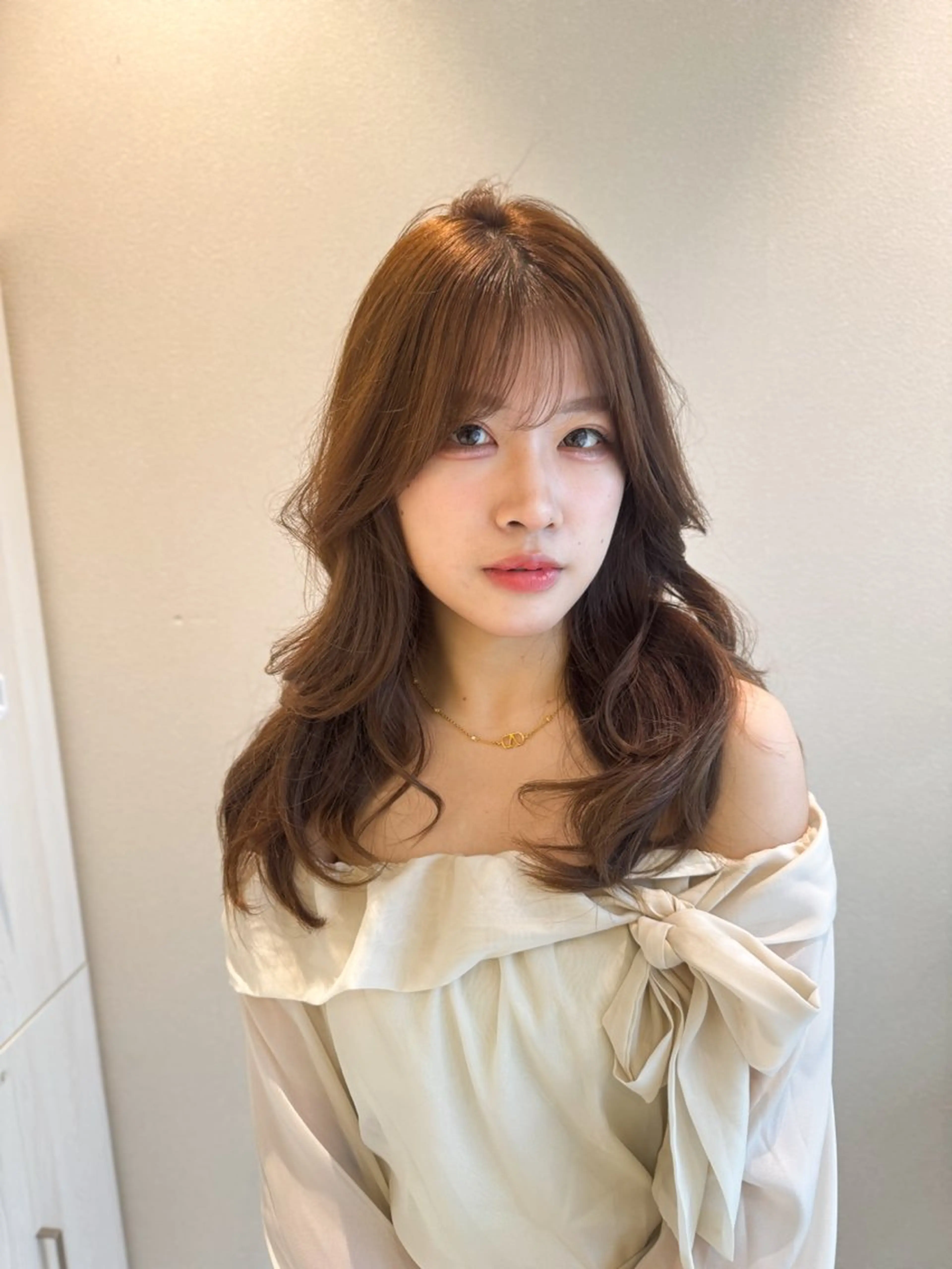 セミロング カラー カット ヘアカラー トリートメント ヘアセット ✂️似合わせの魔術師 石田一樹✂️のヘアスタイル