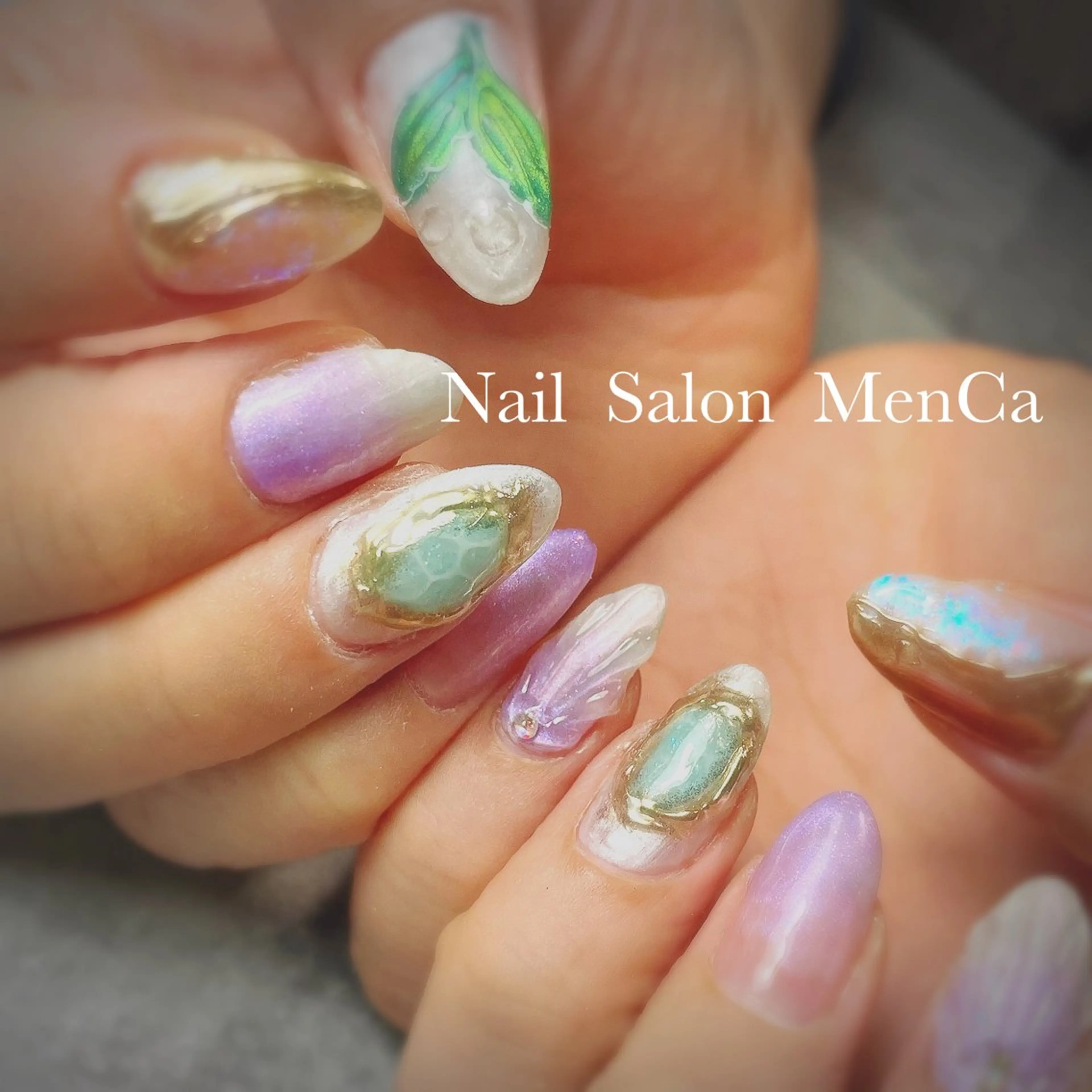 ネイル ハンドネイル 江崎 景子のネイルデザイン