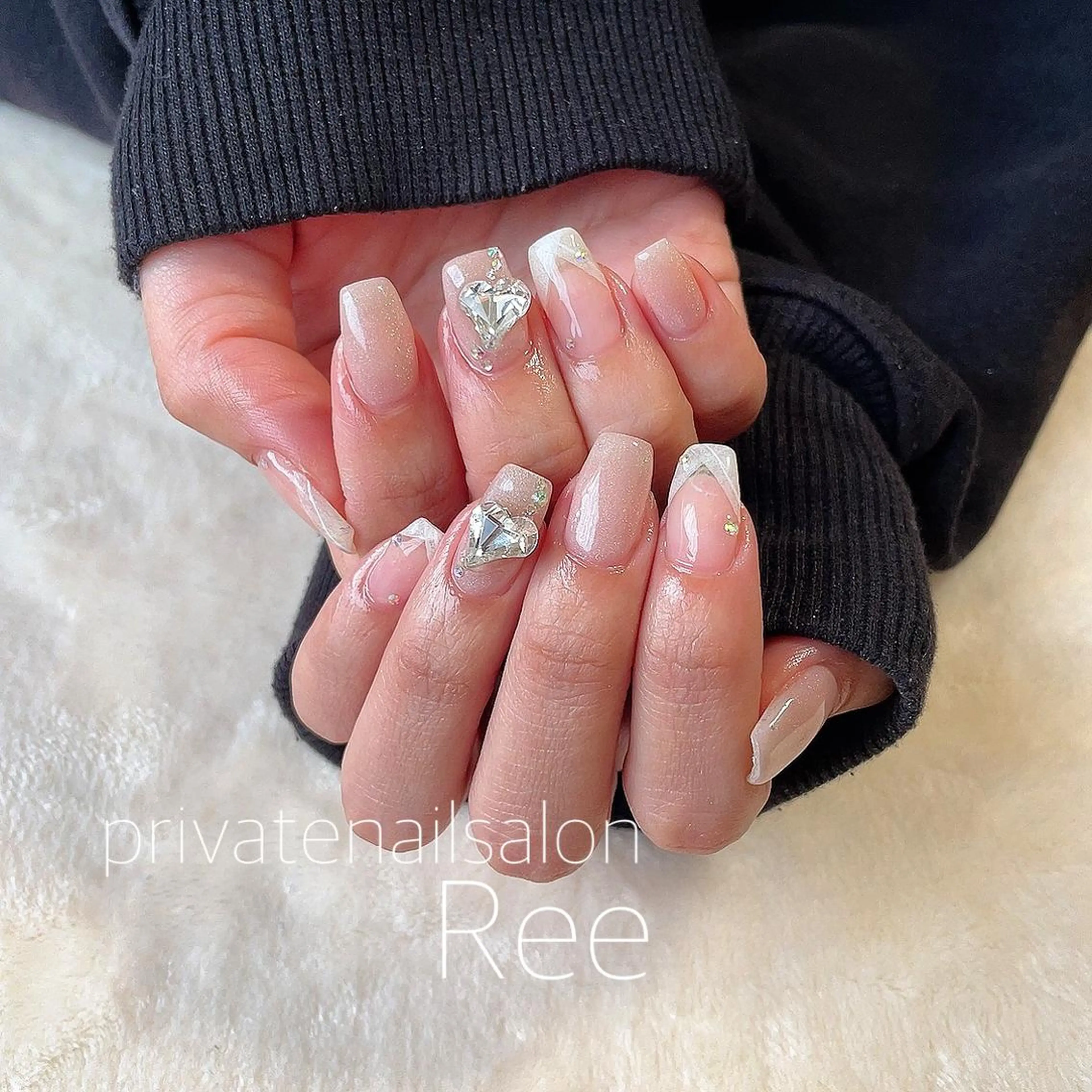 ネイル 知花 梨花のネイルデザイン