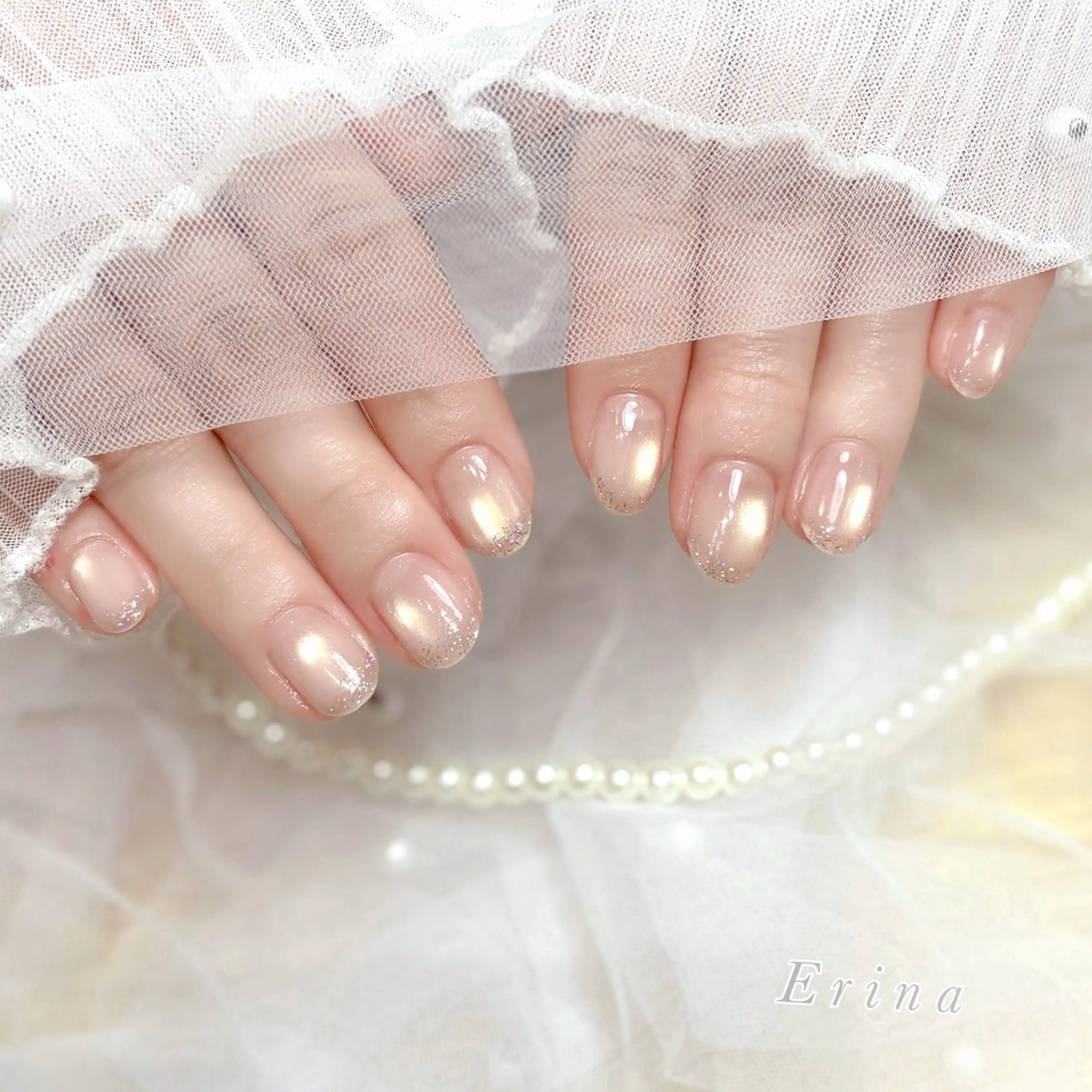 ネイル Erina🐱 フィルイン💅パラのネイルデザイン