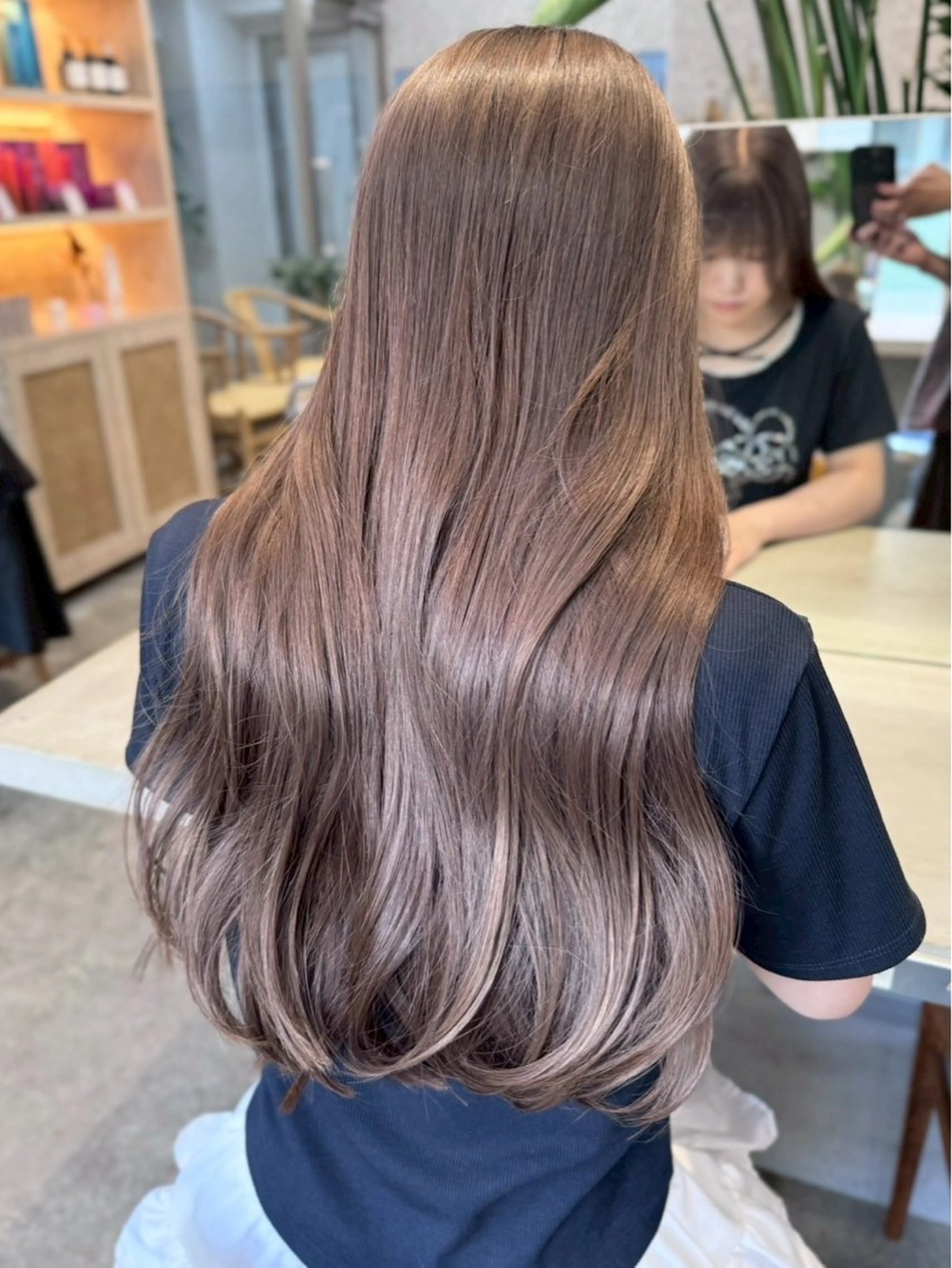 ロング Cinq所属・池田 伶のヘアスタイル