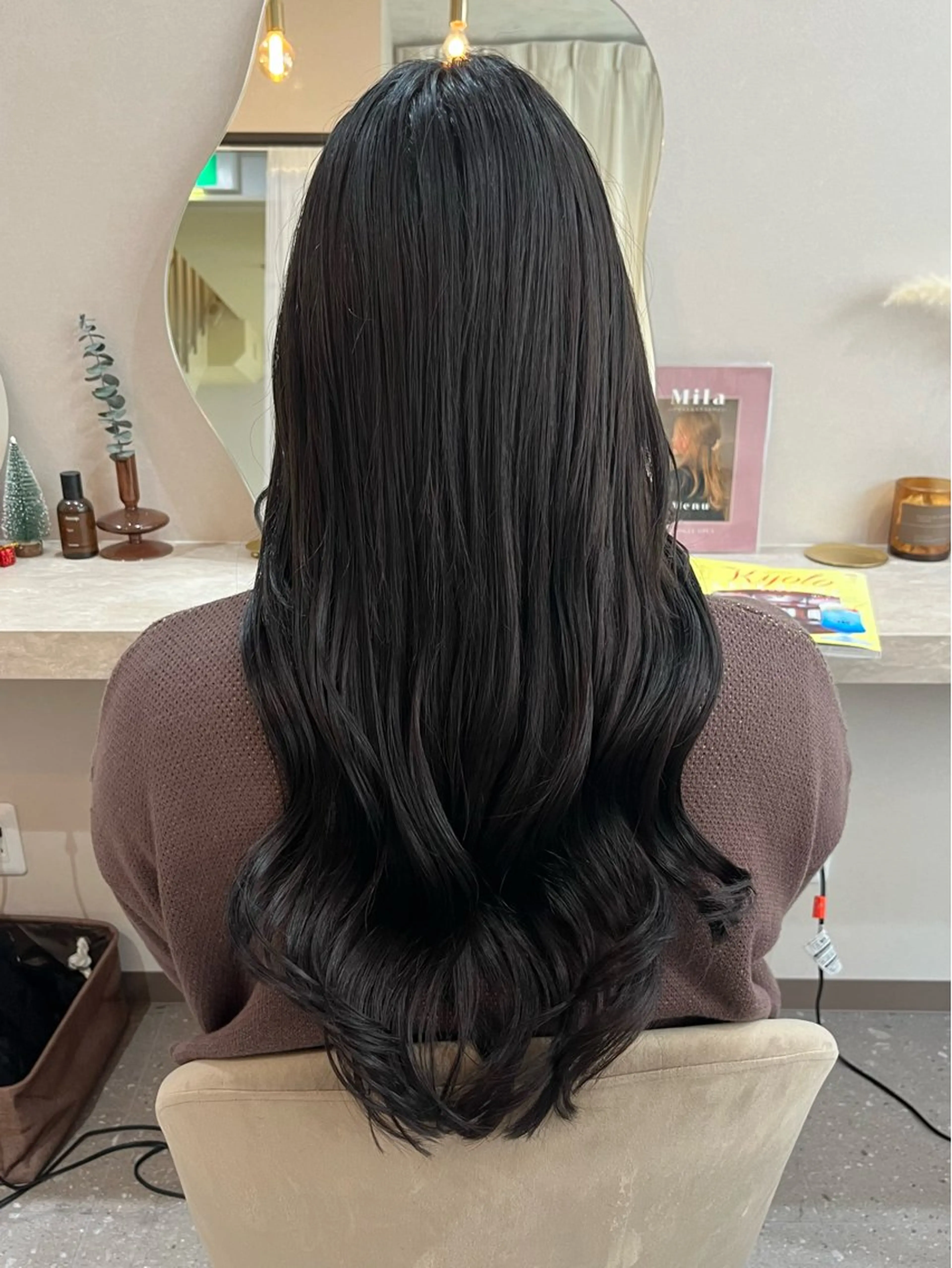 ロング シールエクステ エクステ エクステ Mila Akariのヘアスタイル