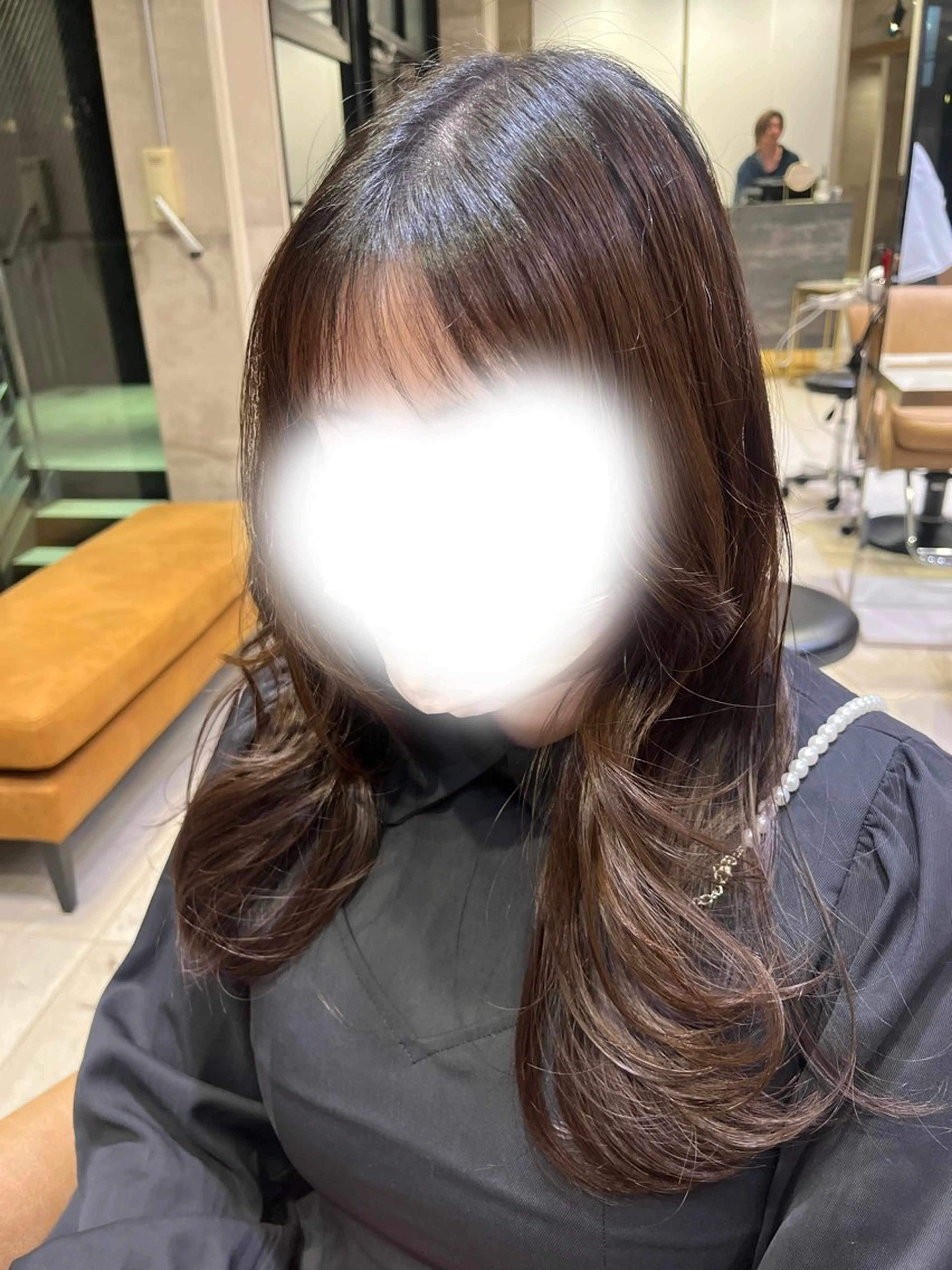 ロング ボブ／レイヤーモデル 募集中🫧ゆい🌼のヘアスタイル