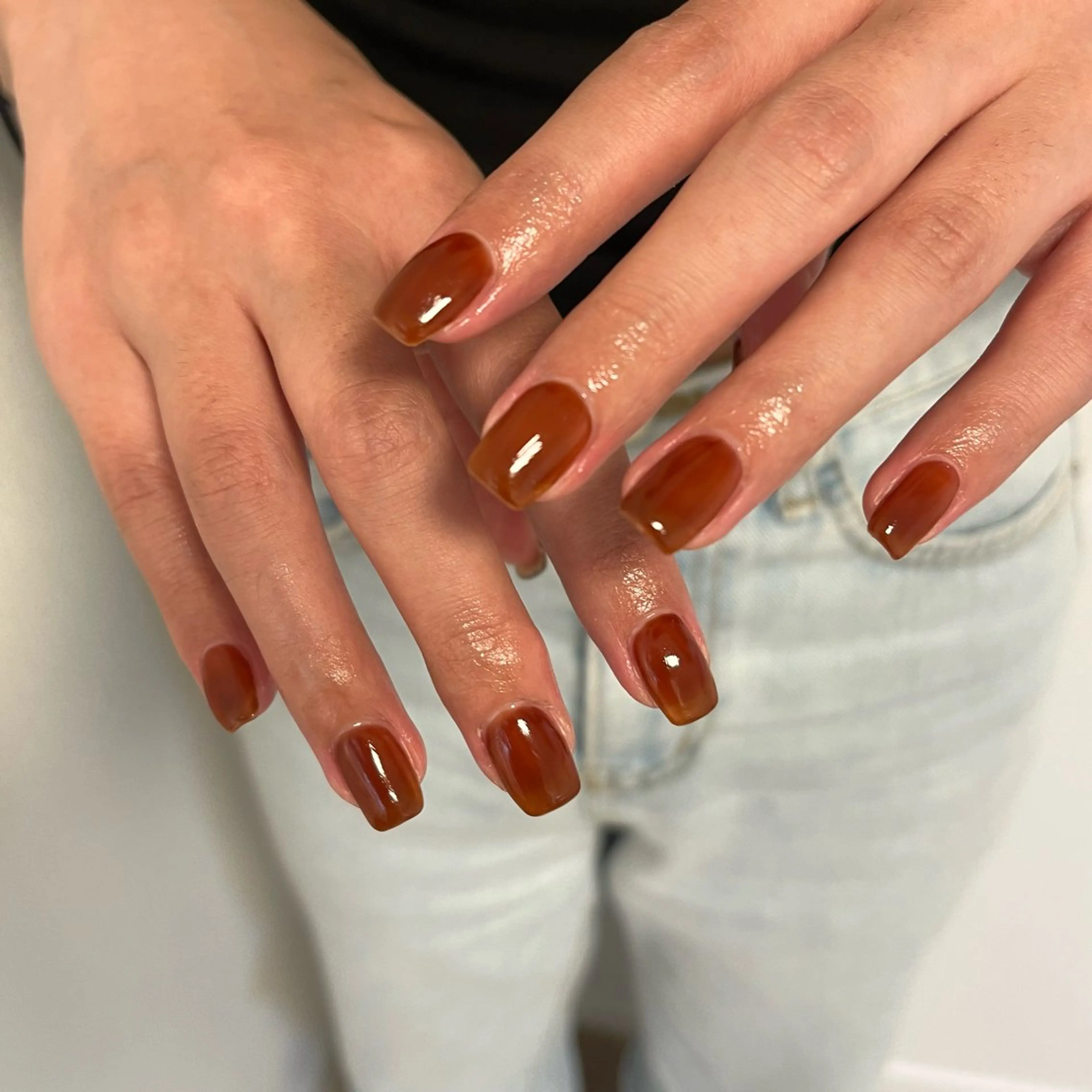 ㊗️5月New Open記念価格 ✨シンプルワンカラー・ラメグラデーション(オフなし)🍃の写真