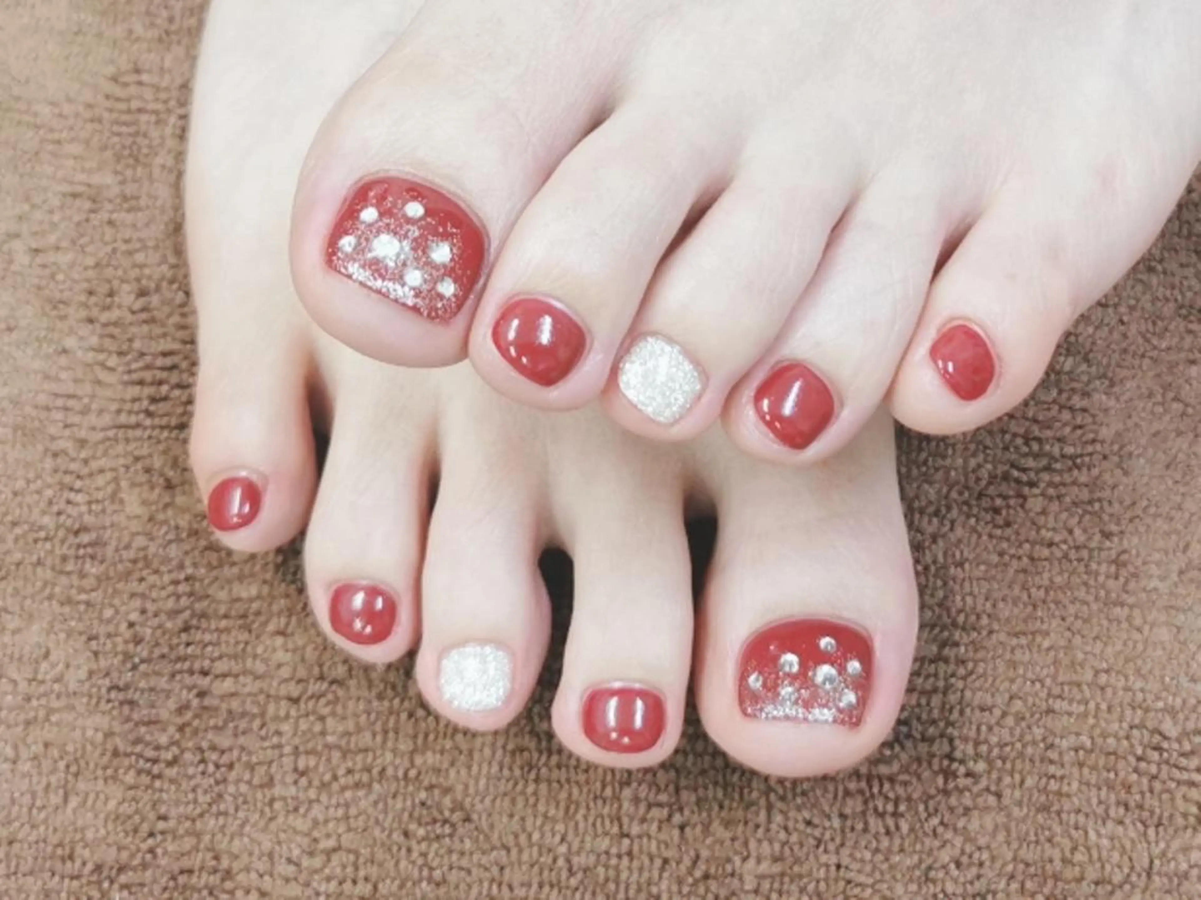 ネイル フットネイル 上福岡 らんらんのネイルデザイン