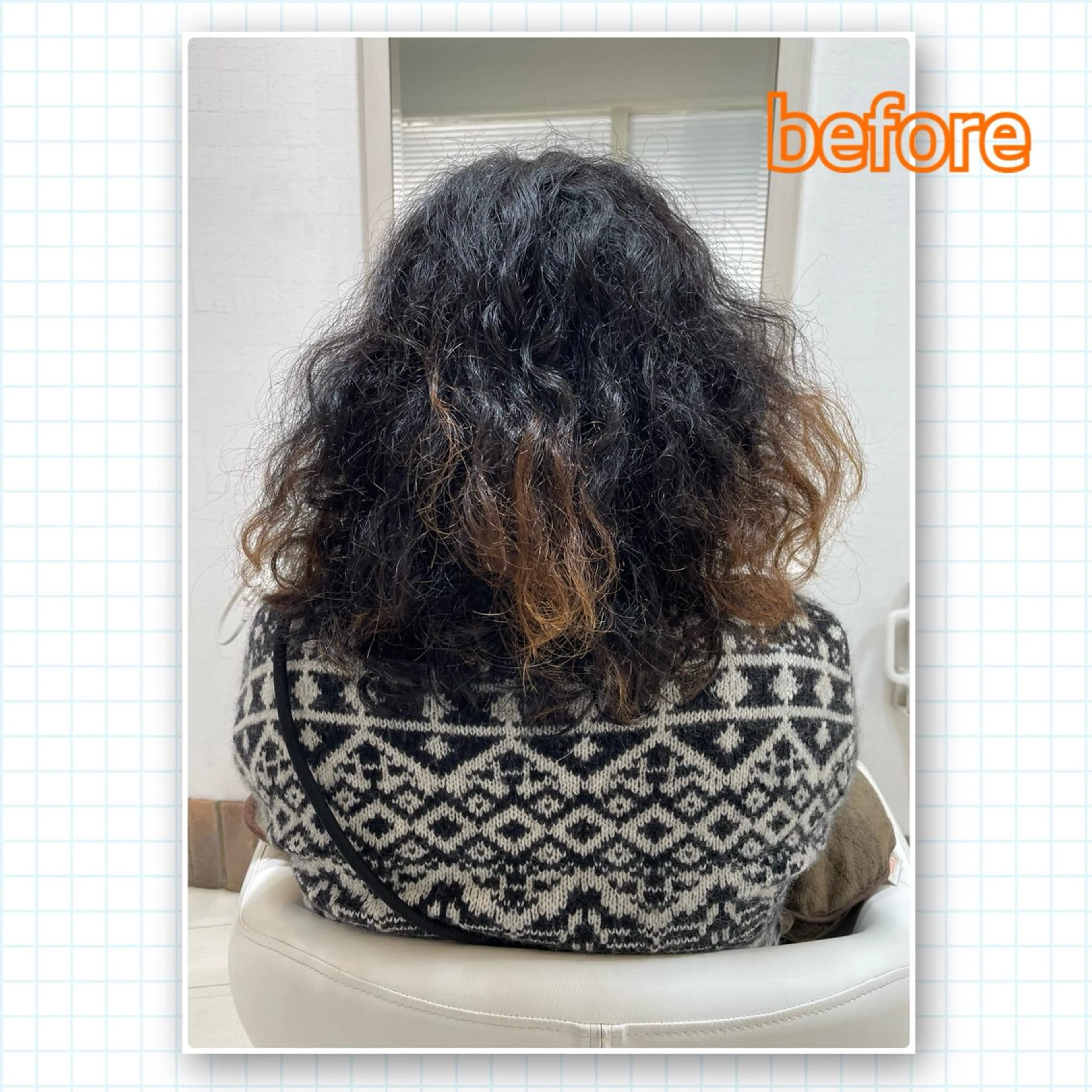 ミディアム アミーベル🧸🧡 本店✂️しおりのヘアスタイル