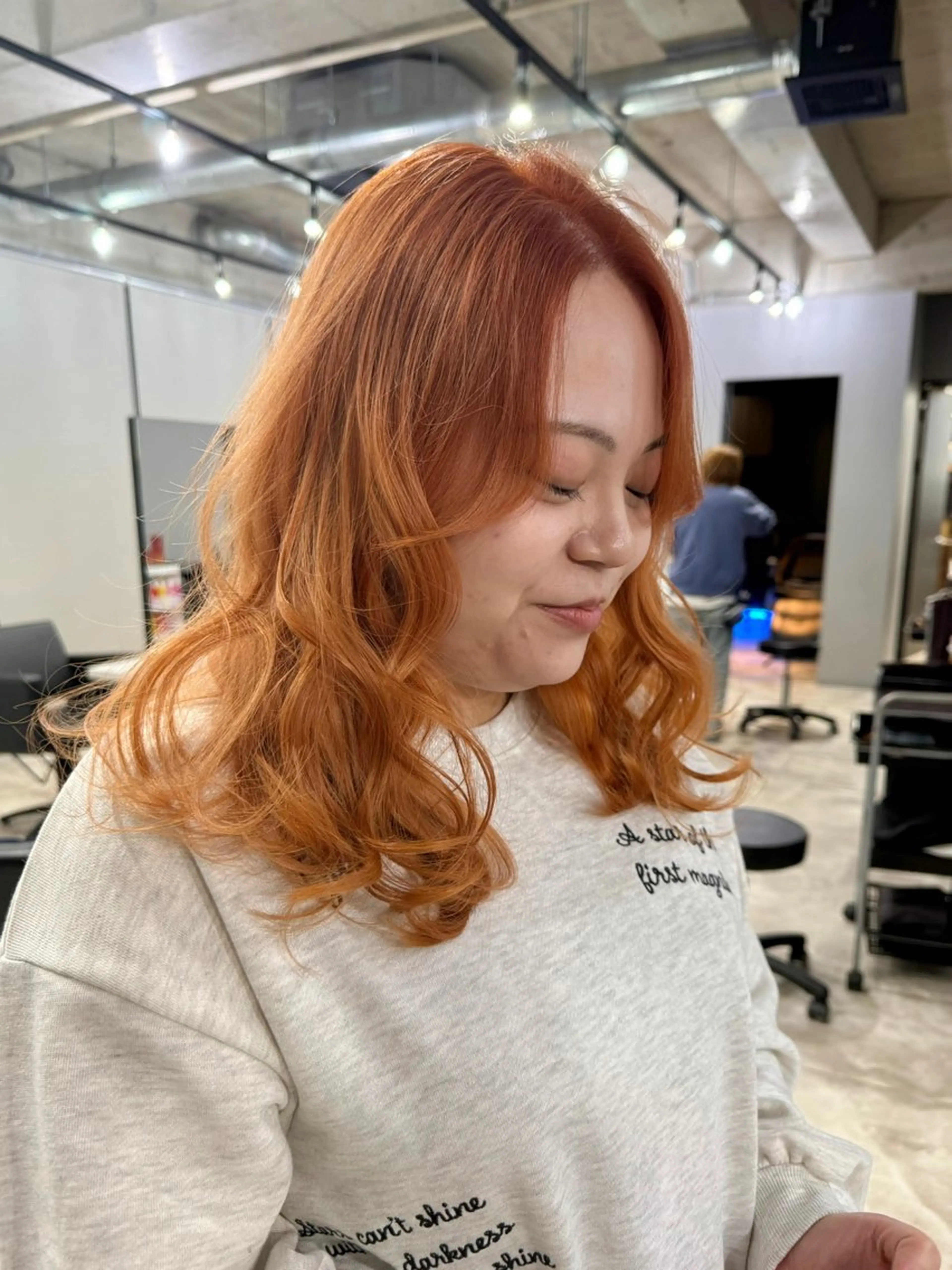 セミロング カラー カット ヘアカラー トリートメント 【neo.】 Mahoのヘアスタイル