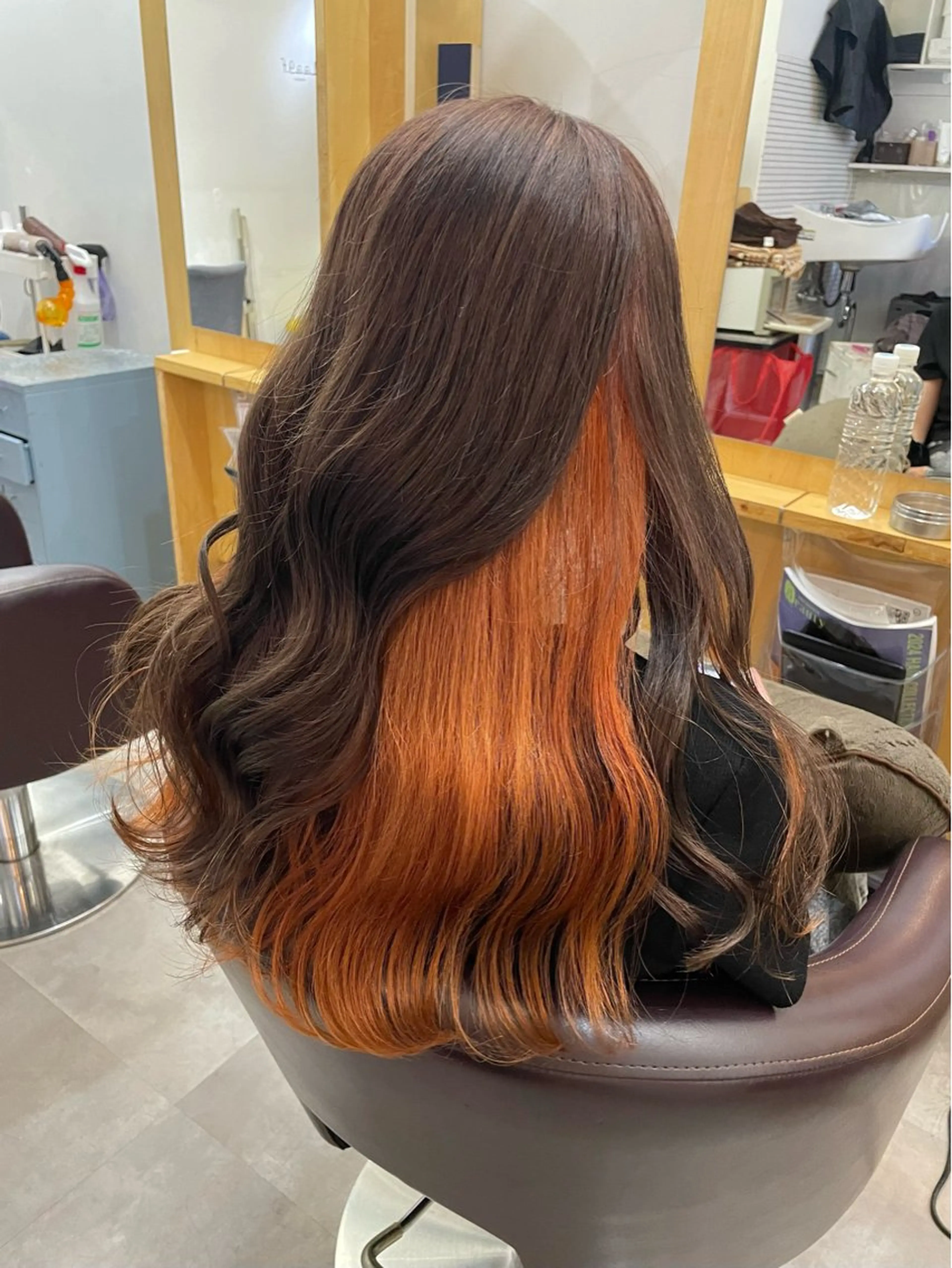 ロング カラー カット ヘアカラー トリートメント 🎀 原宿/ブリーチ 🎀　♡Reina♡のヘアスタイル