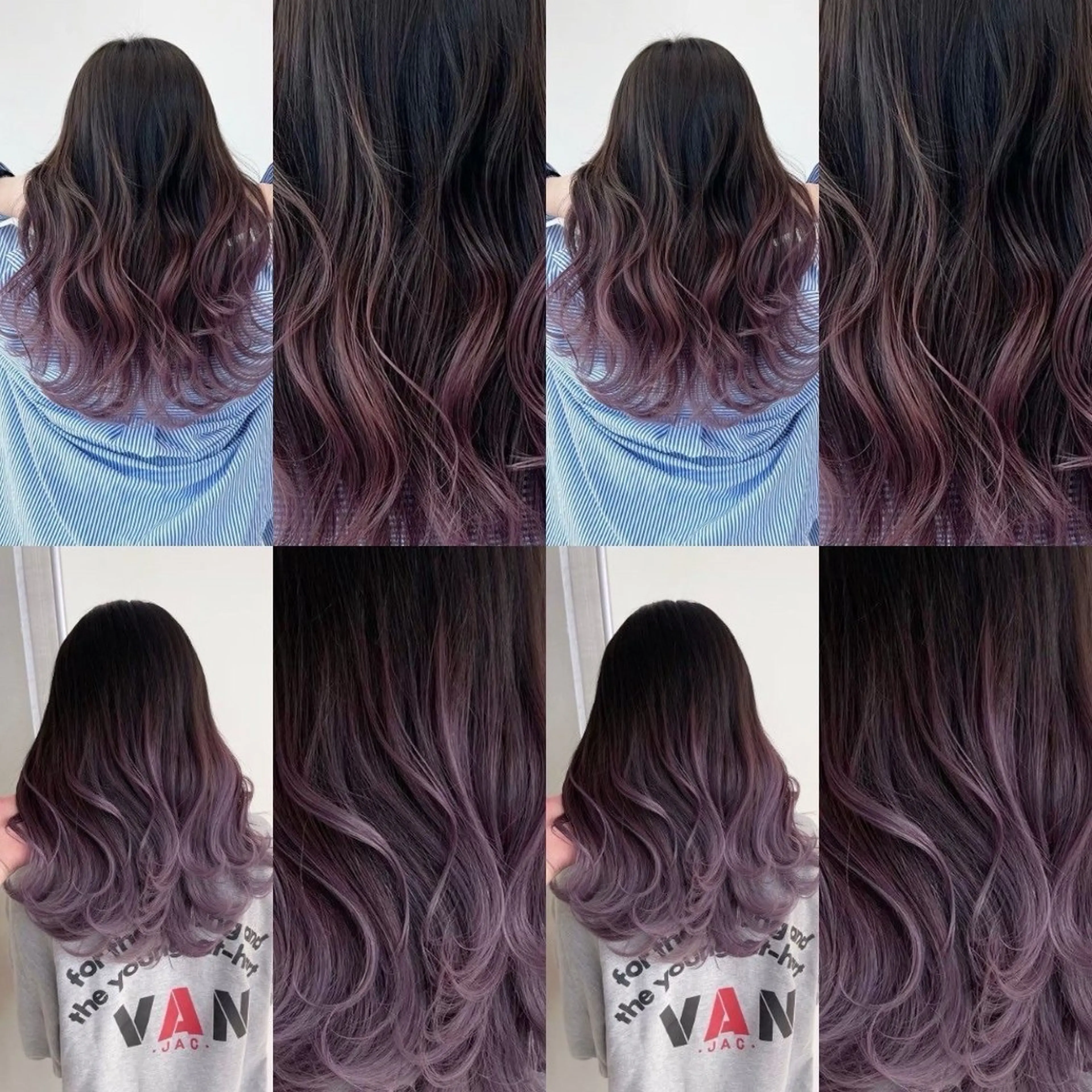 セミロング カラー ブリーチカラー🐭♡ moeのヘアスタイル