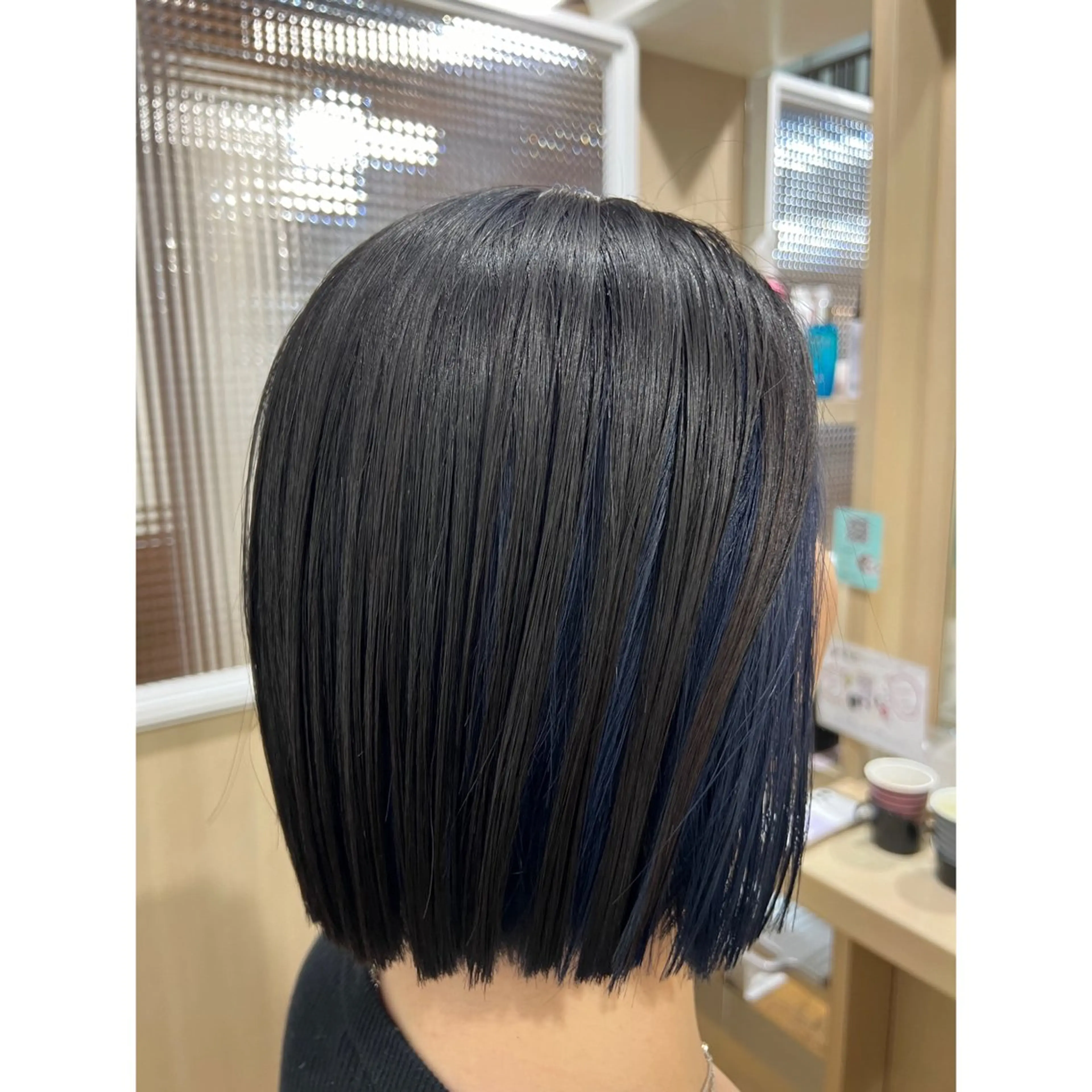 ミディアム カラー カット ヘアカラー 佐藤 理恵子のヘアスタイル