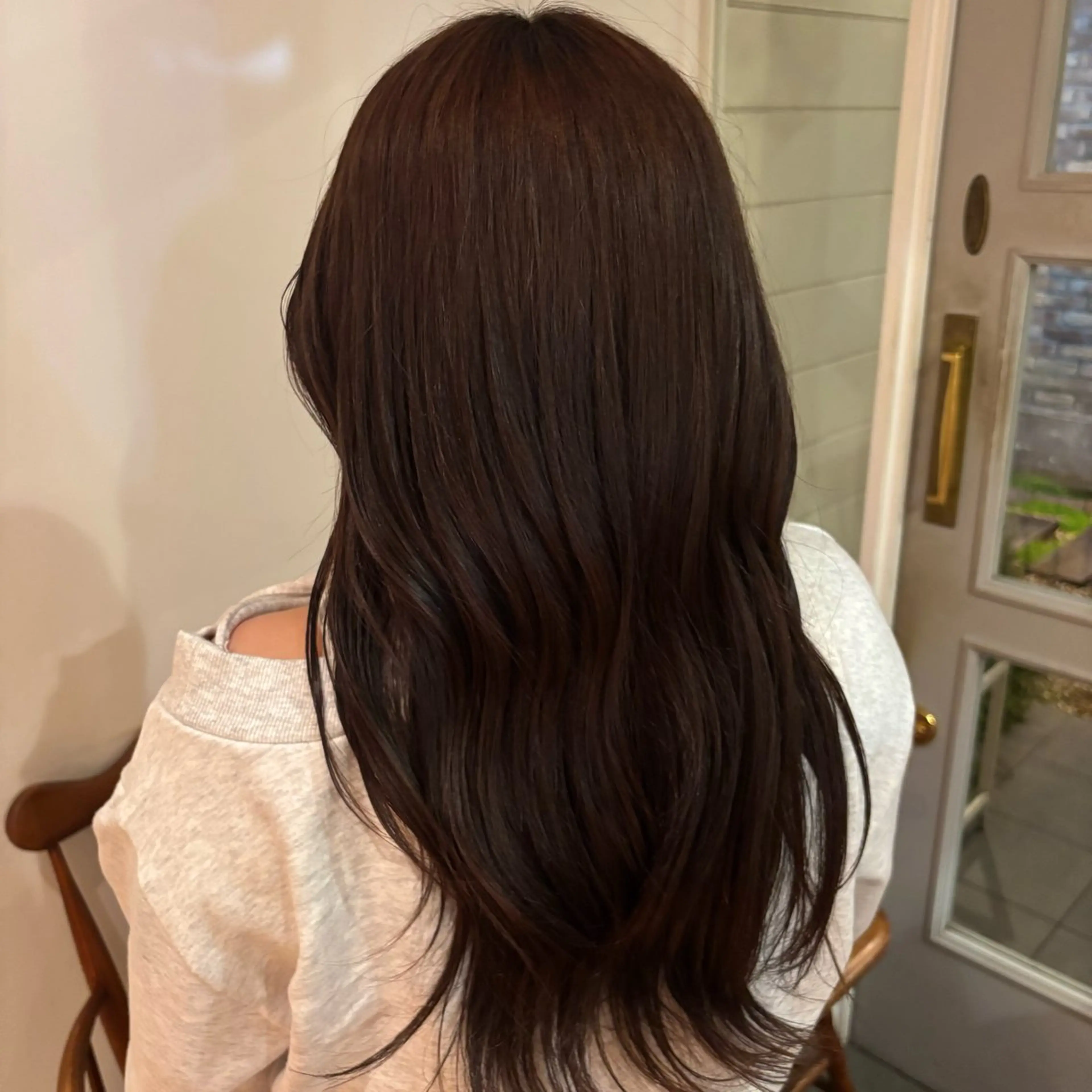 カラー＋シャンプーブロー＋トリートメント🌼🫧の写真