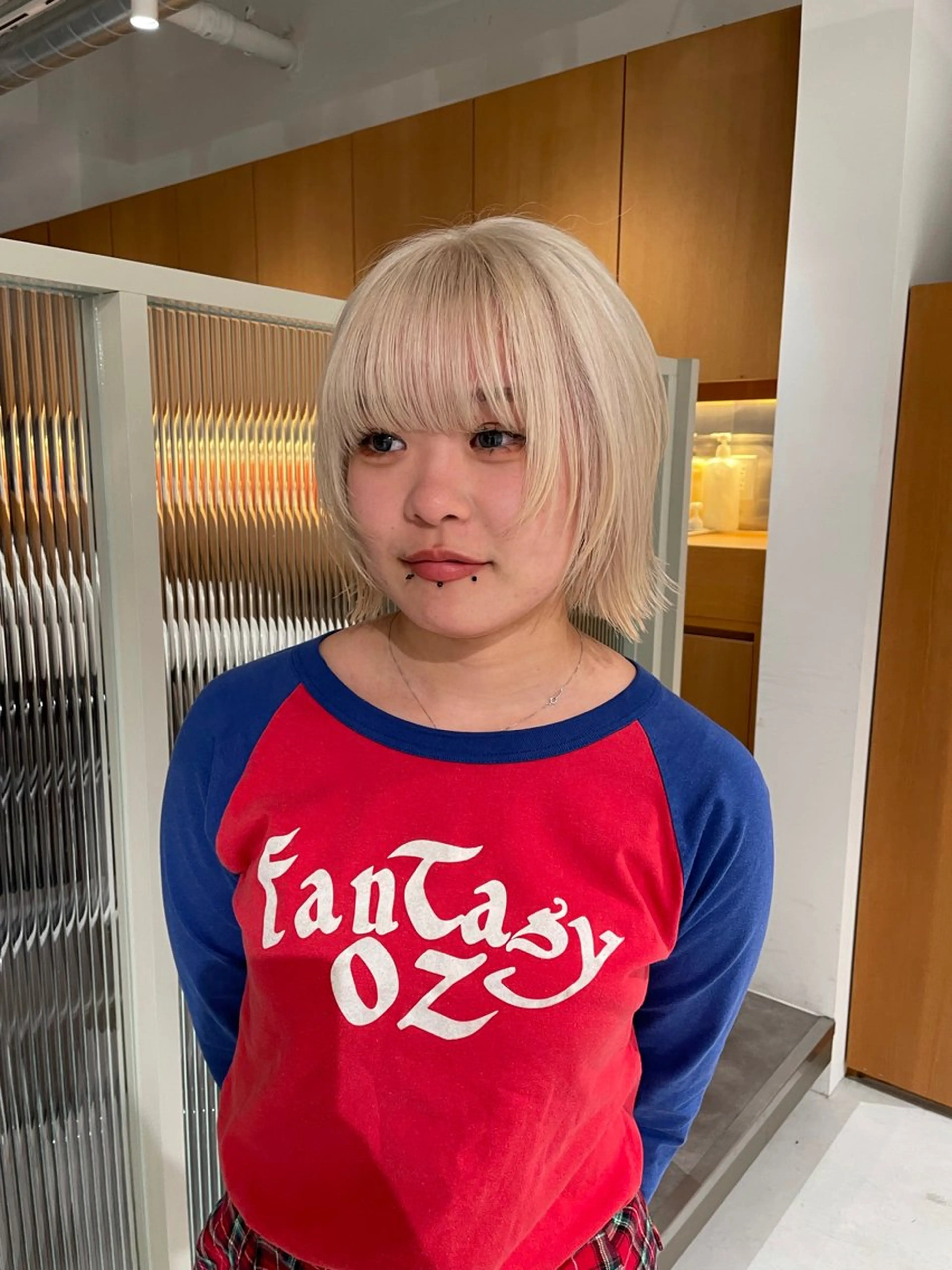 既にブリーチされてる方におすすめ✨リタッチカラー+カラー+1stepトリートメント🤍💛の写真