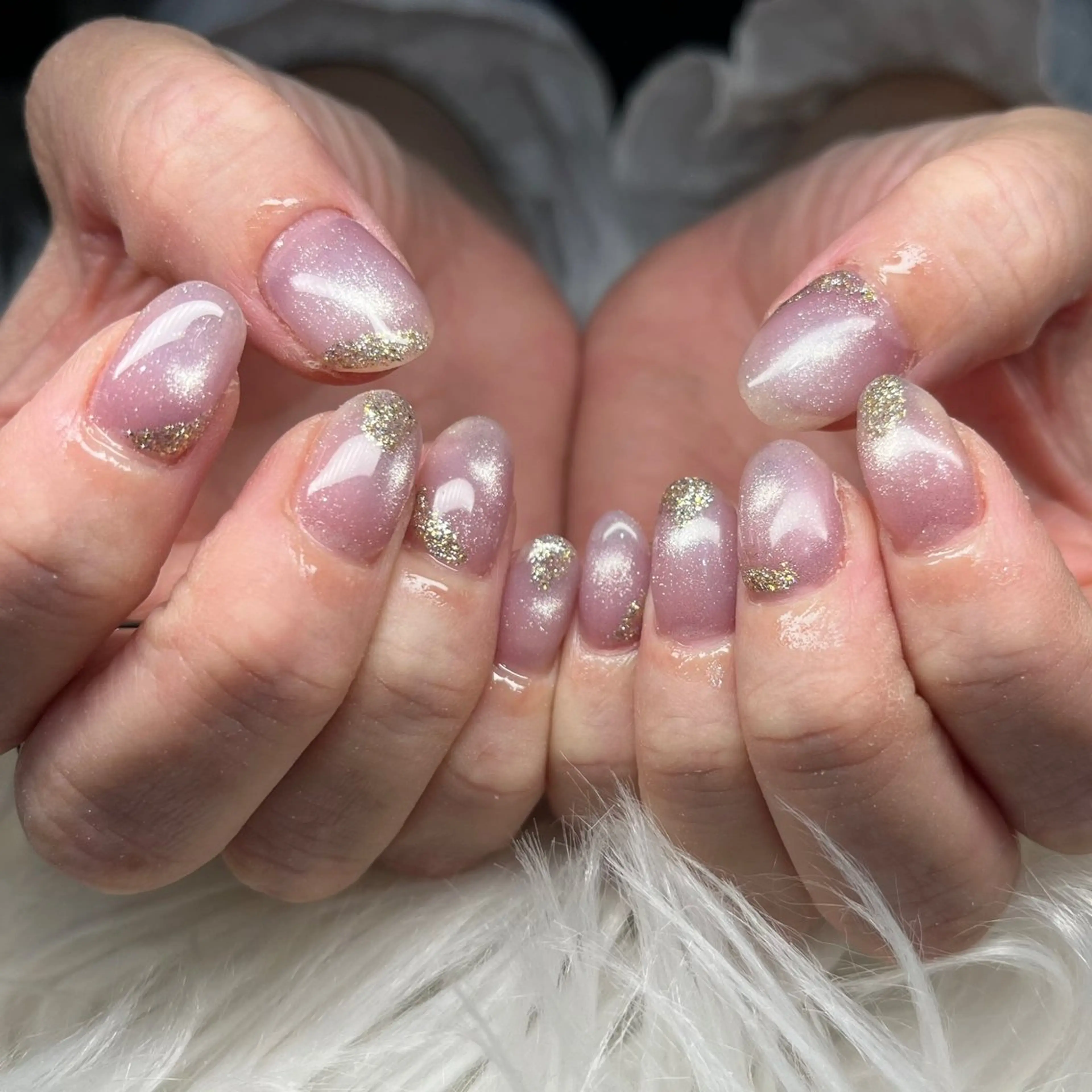 ネイル マグネットネイル はあとねいる福島店 SAKIのネイルデザイン