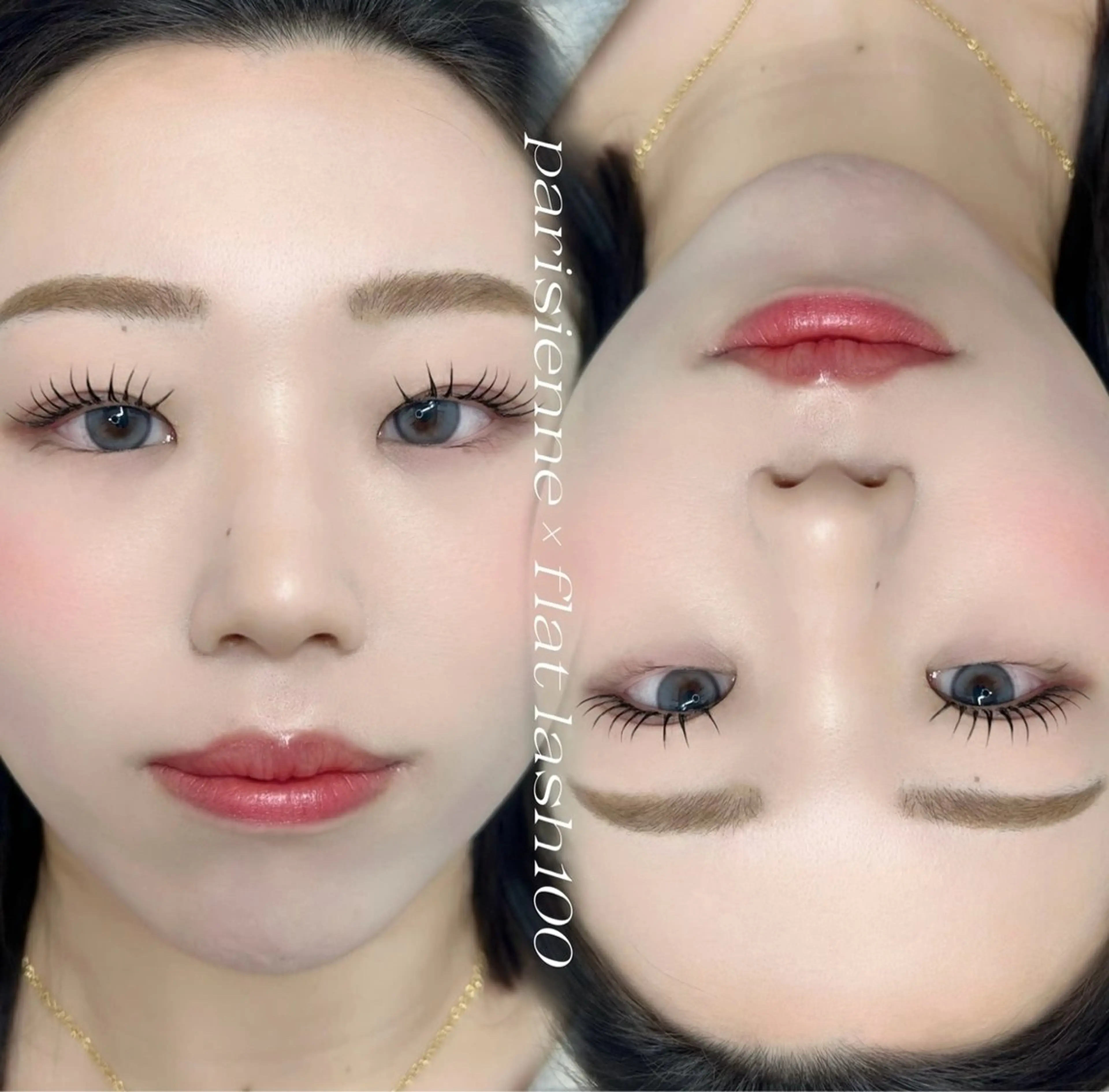 【ご新規様限定】パリエク 100本💞 (パリジェンヌ×フラットラッシュ) ※デザイン相談可の写真