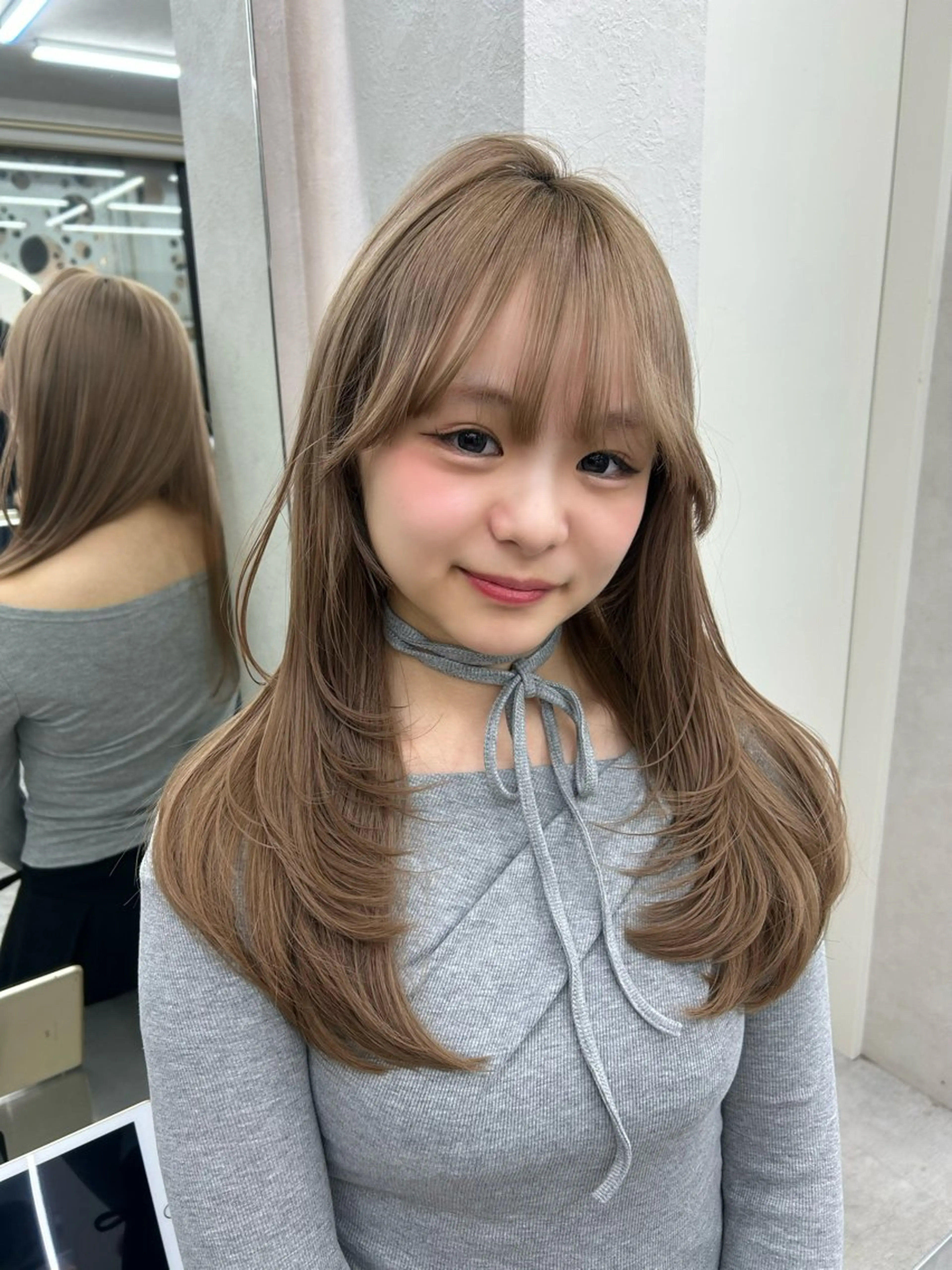 ロング あ い か 🎀 レイヤーカットのヘアスタイル