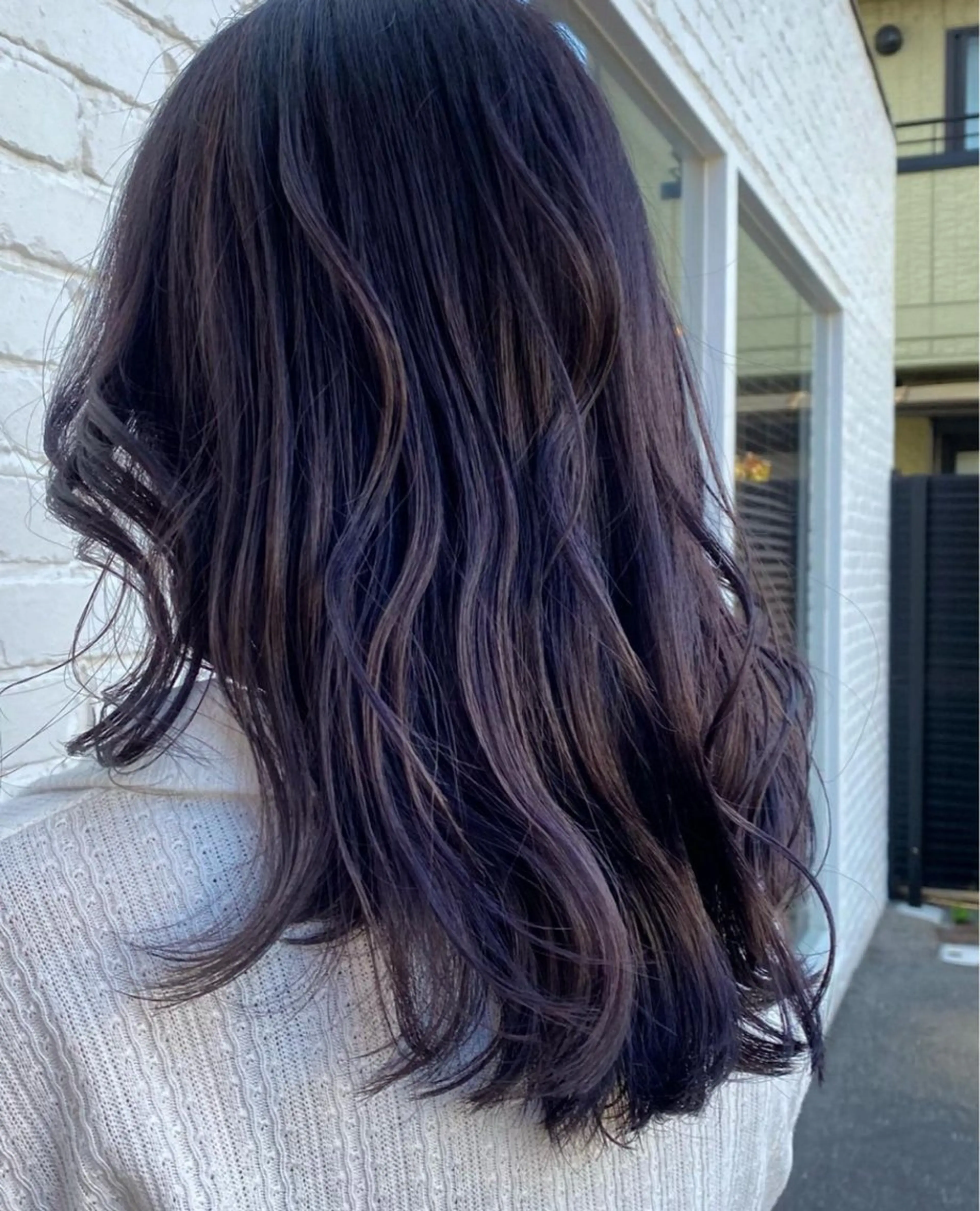 ミディアム カラー ラベンダーカラー ヘアカラー 美容室vif所属・サイラ /vif hairのヘアスタイル