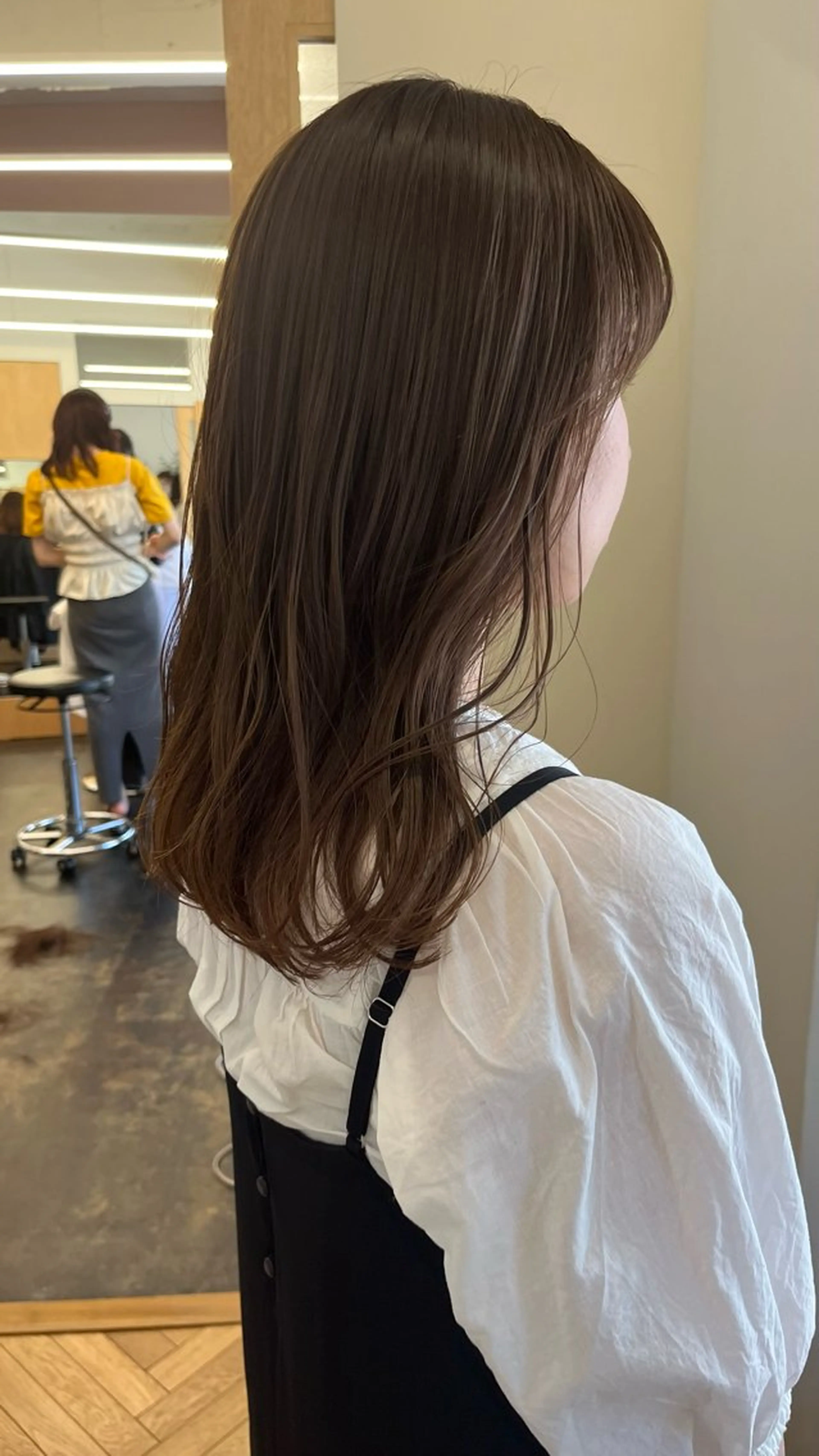 ミディアム ヘアカラー トリートメント 西山 紗耶香🪽 透明感カラー/ボブのヘアスタイル