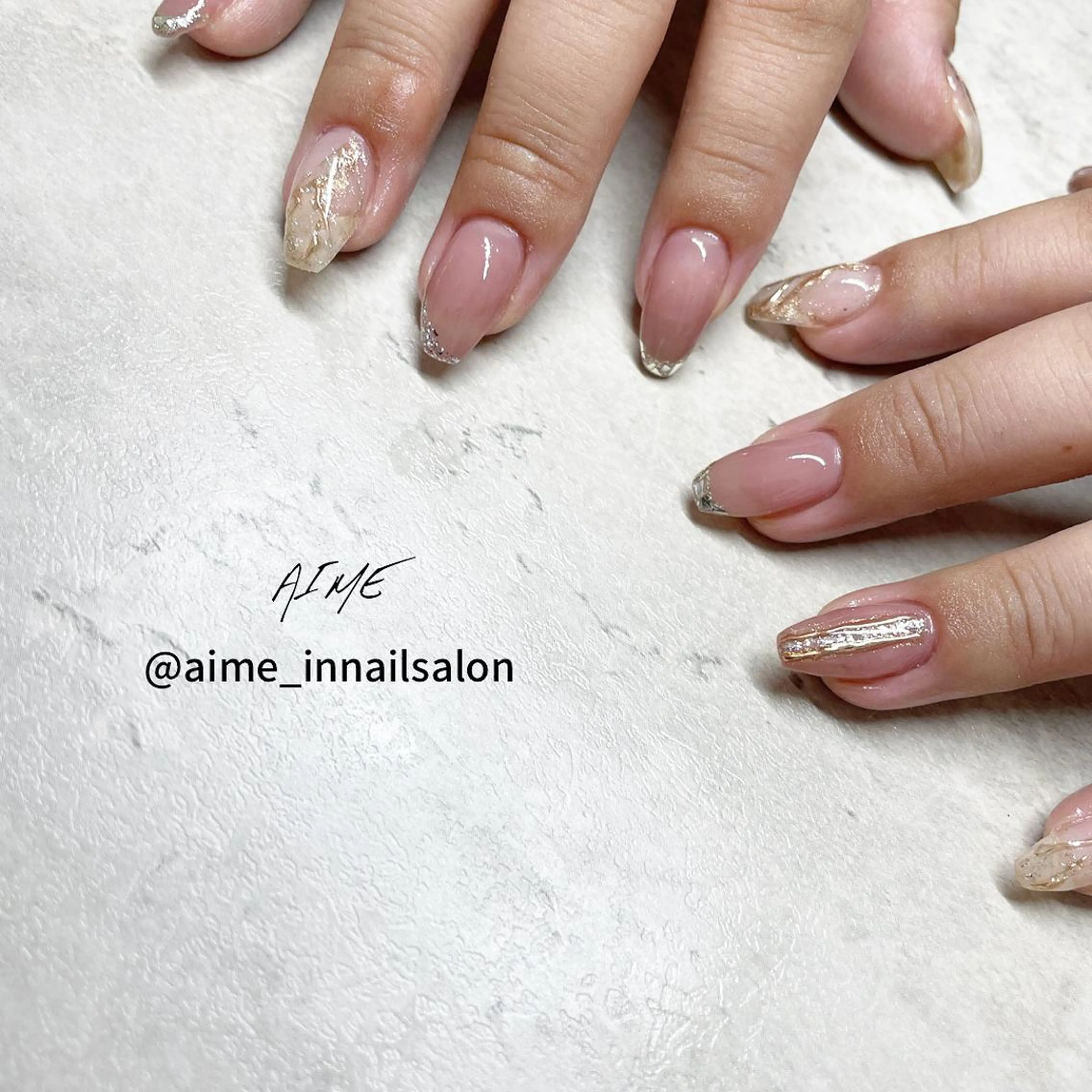 ネイル ハンドネイル AIME （momo）のネイルデザイン
