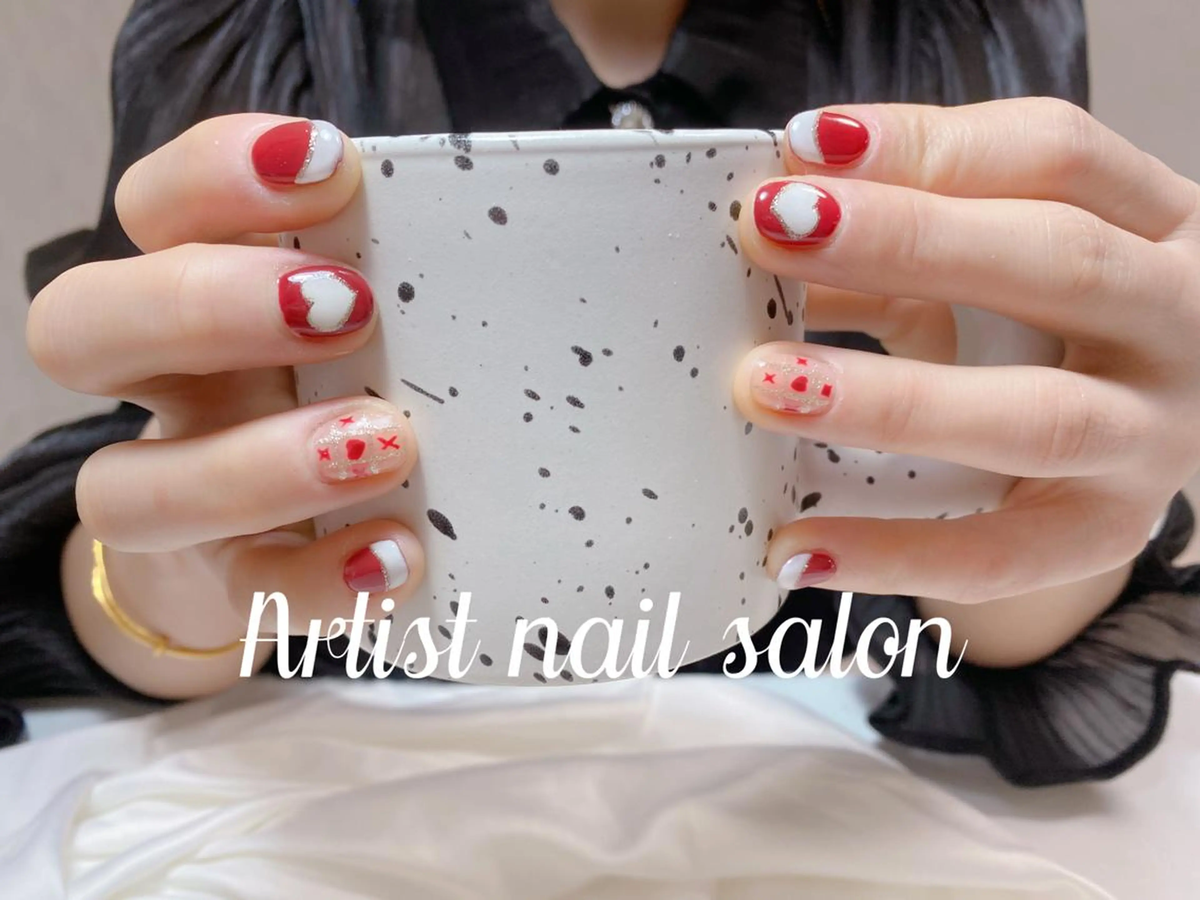 ネイル 持ち込み ハンドネイル ハンドケア 小林 凛のネイルデザイン