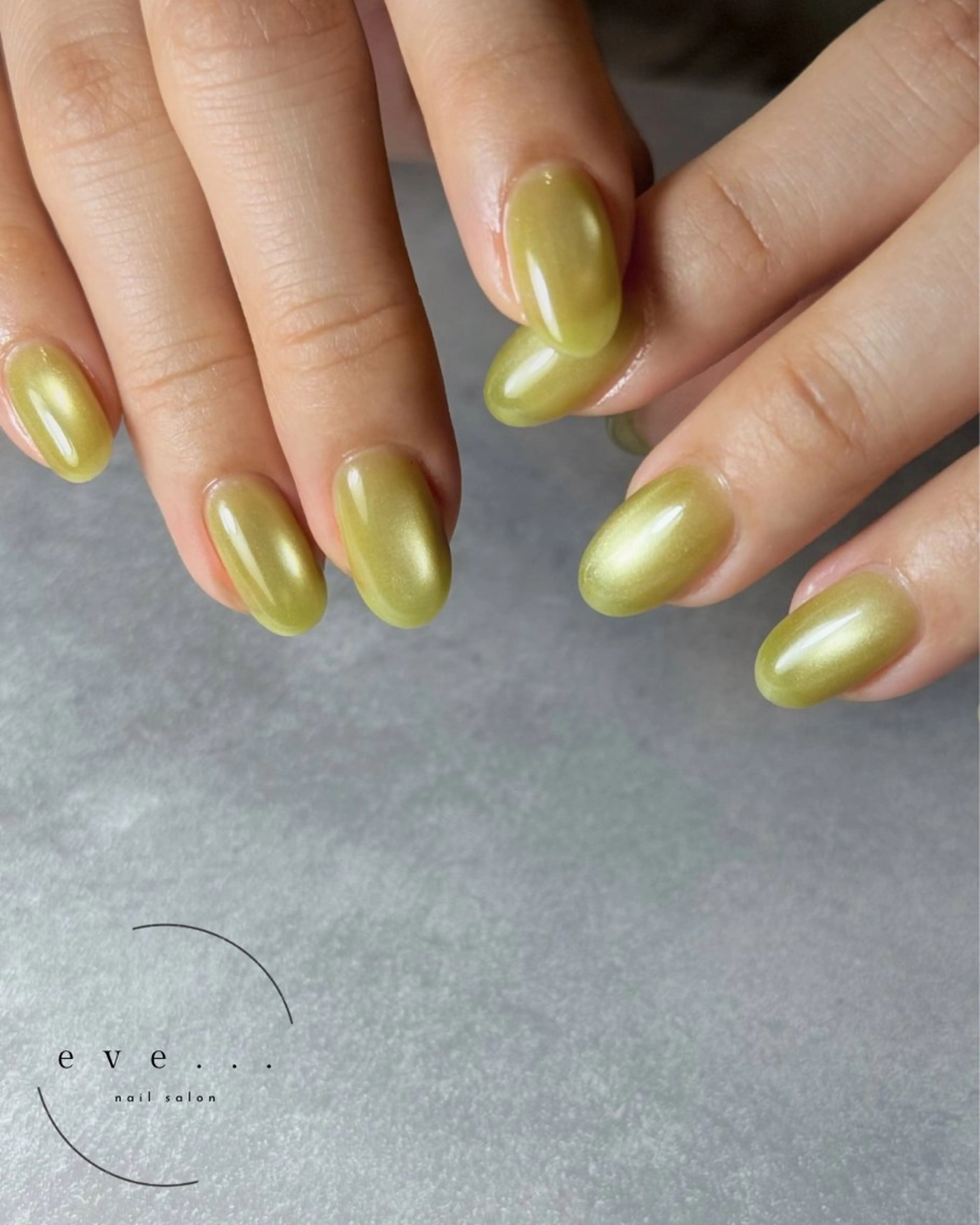ネイル マグネットネイル 春ネイル ハンドネイル nail salon eve...のネイルデザイン