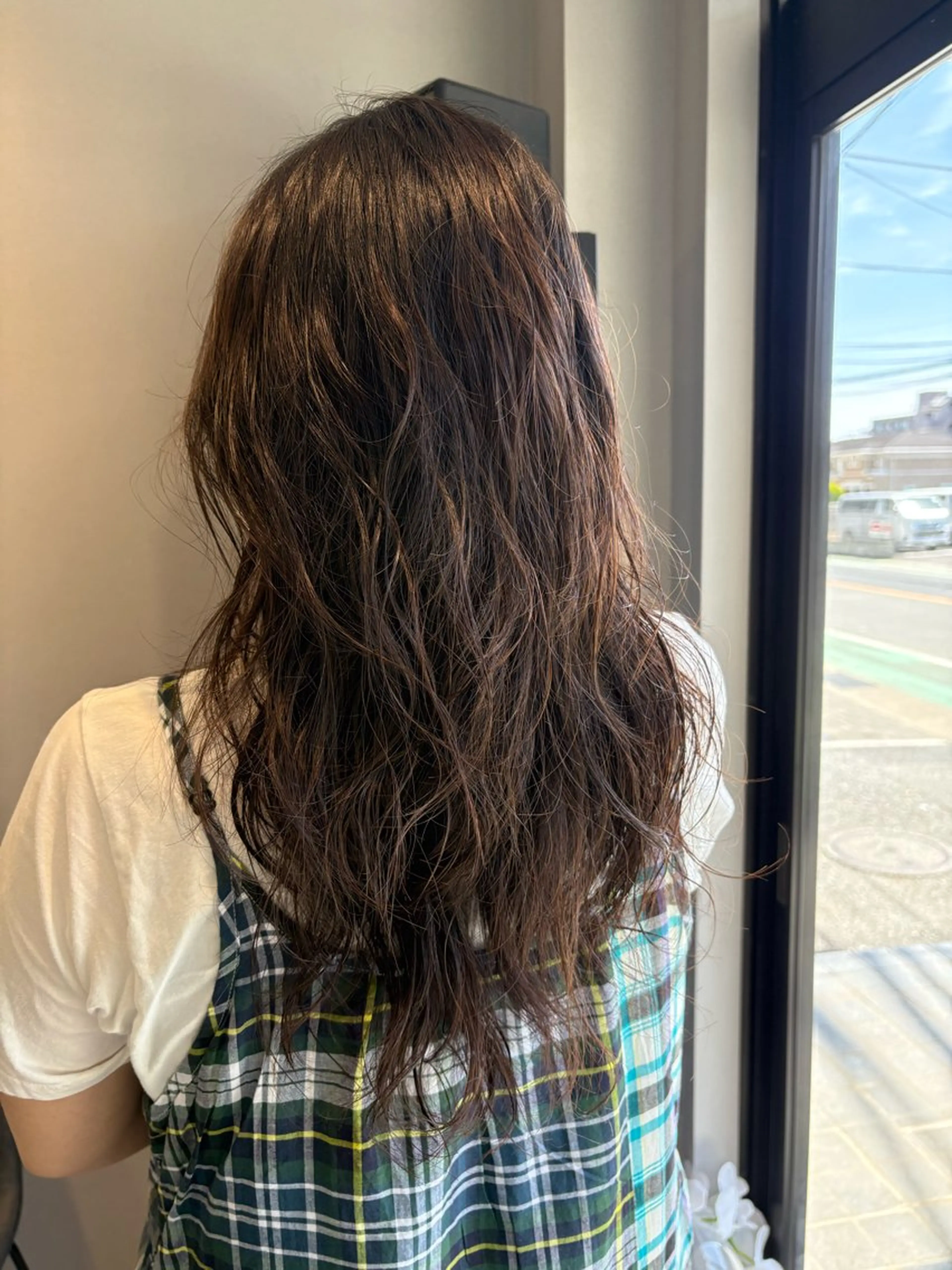 ロング 赤池 日菜子のヘアスタイル