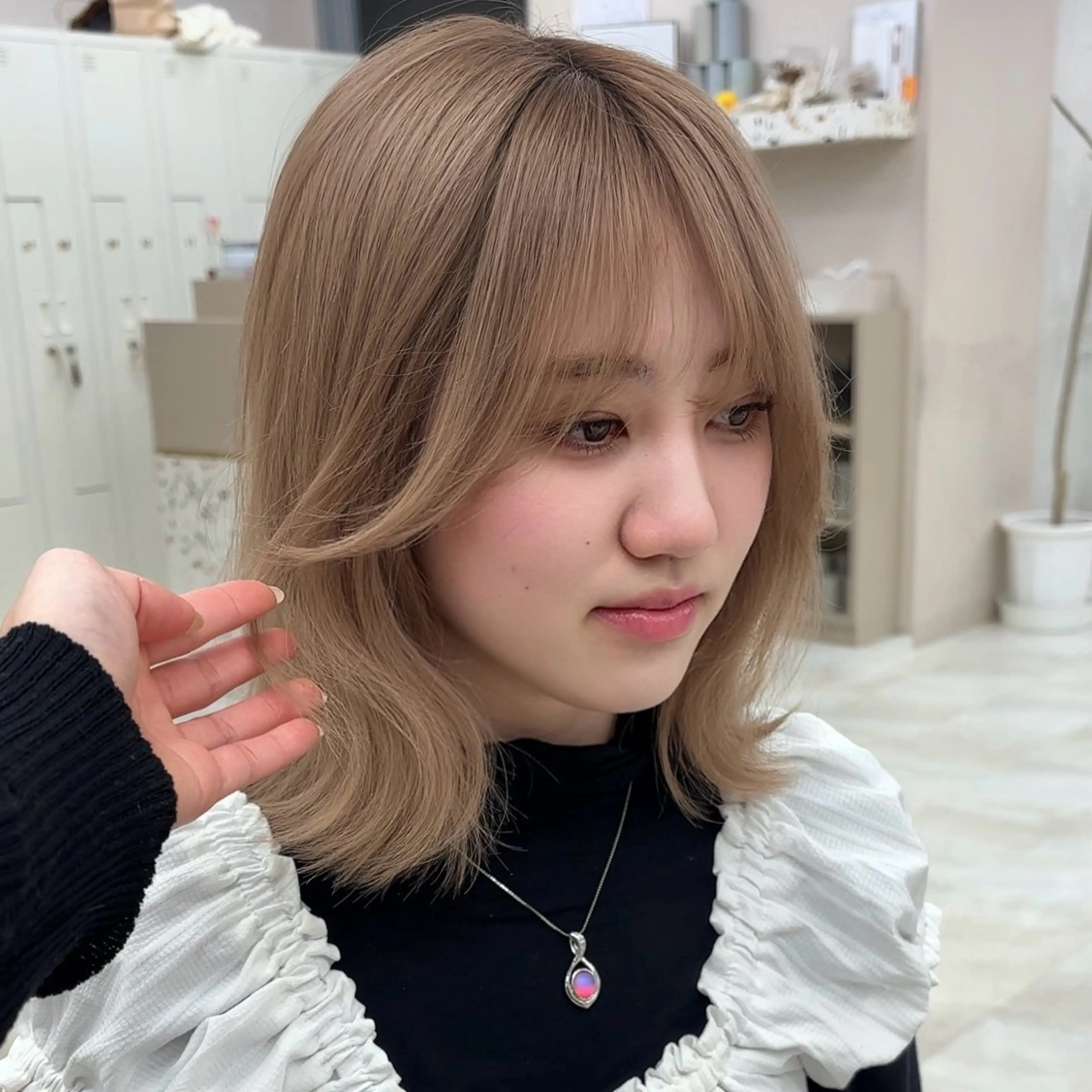 ショート ボブ まつパ/タッセル ボブ/福岡/きらのヘアスタイル