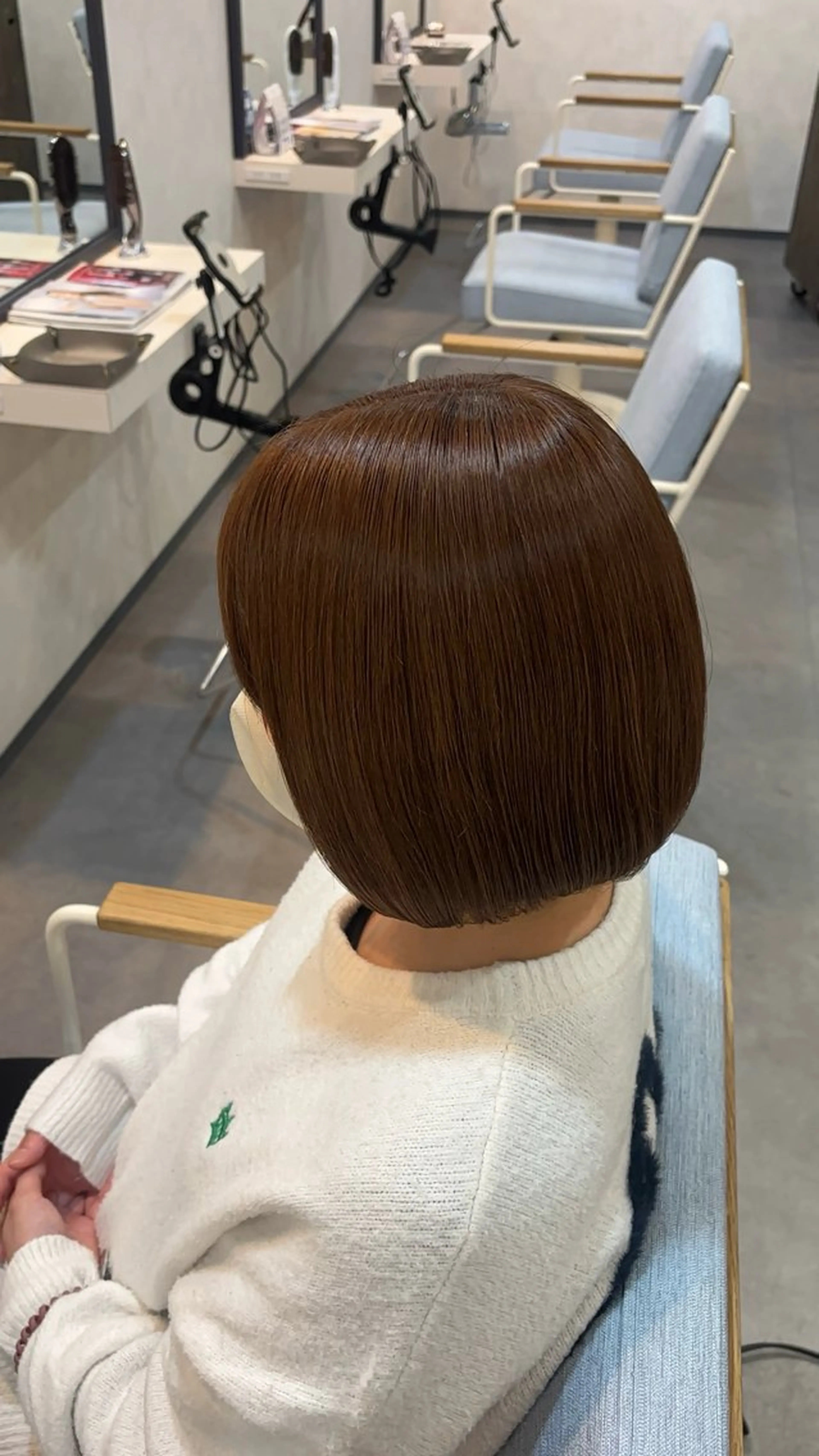 ミディアム 谷田 みくのヘアスタイル
