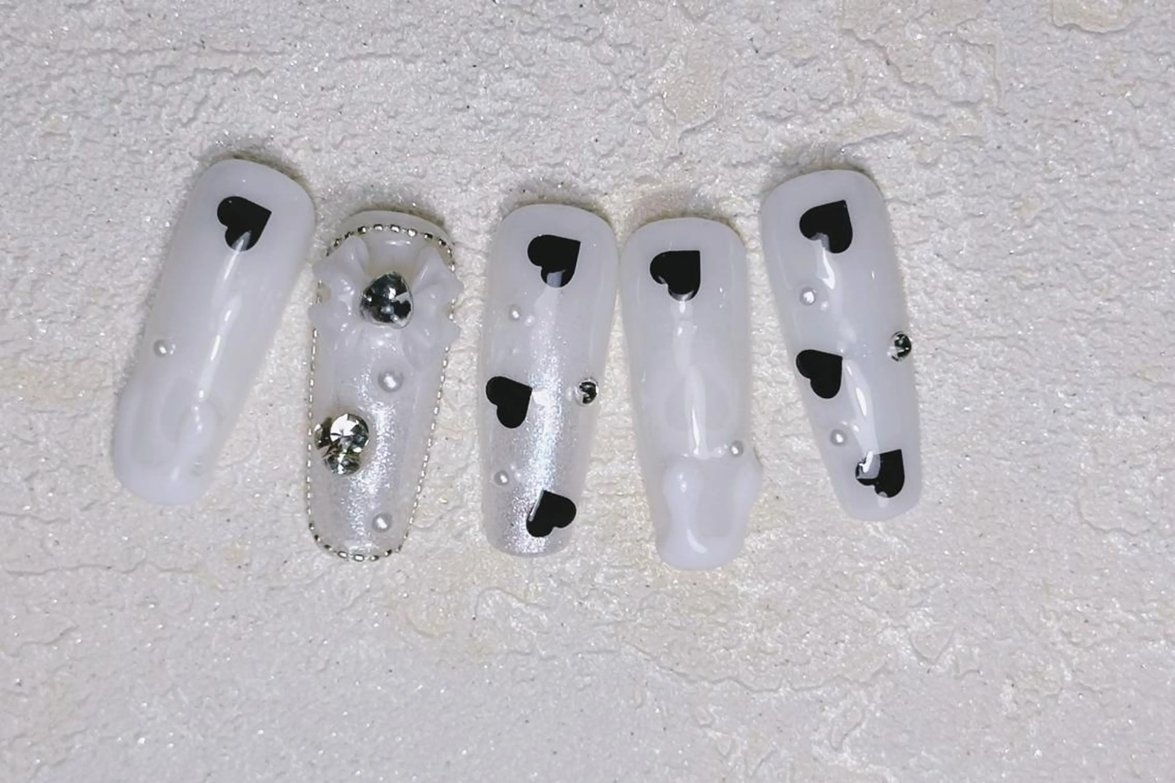 ネイル ロングネイル スカルプネイル ネイルチップ ワンホンネイル MSSugar Nailのネイルデザイン