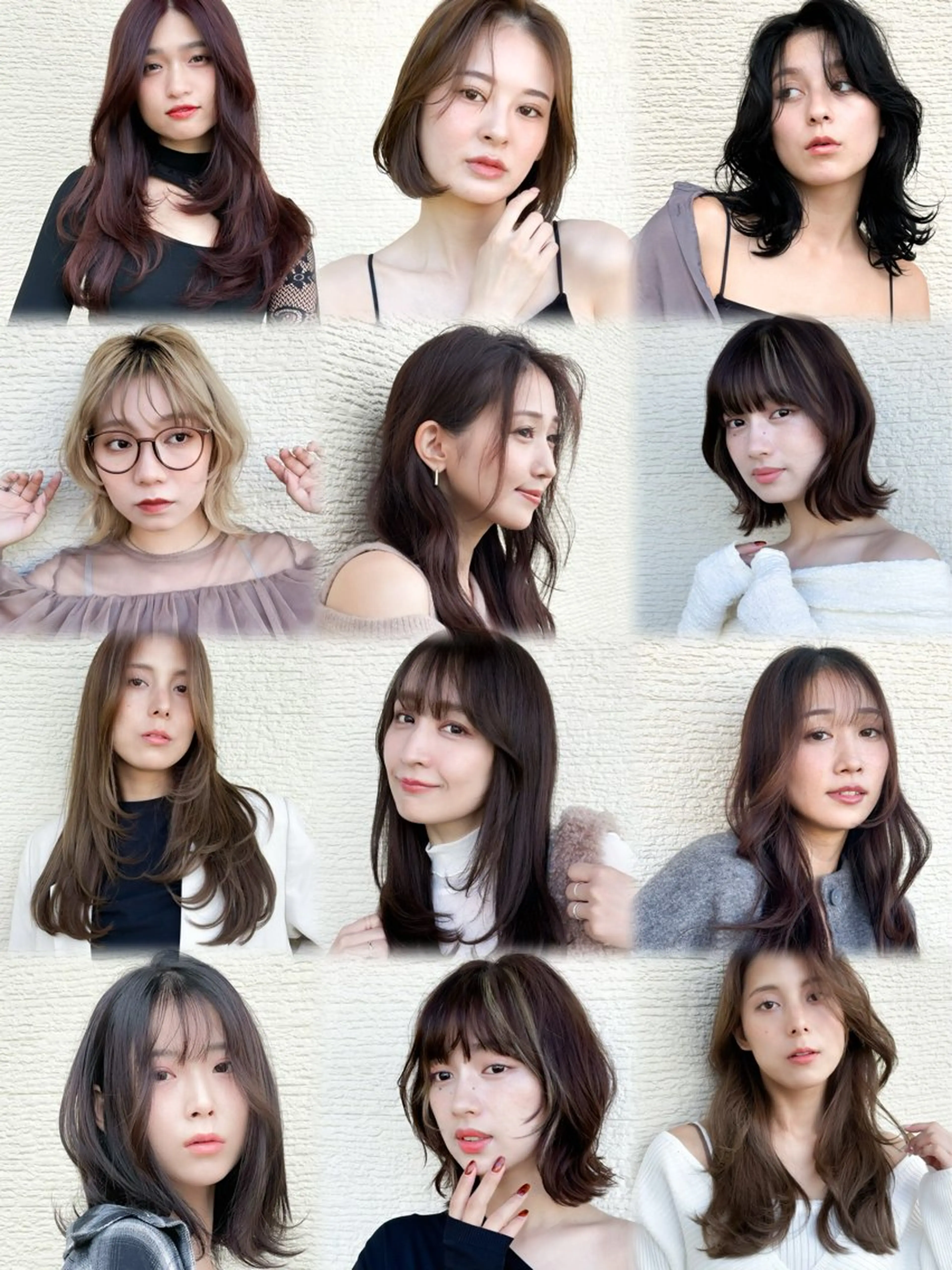 セミロング カット ヘアカラー トリートメント ブリーチ/ヘアケア/ 艶髪/イギチハルのヘアスタイル