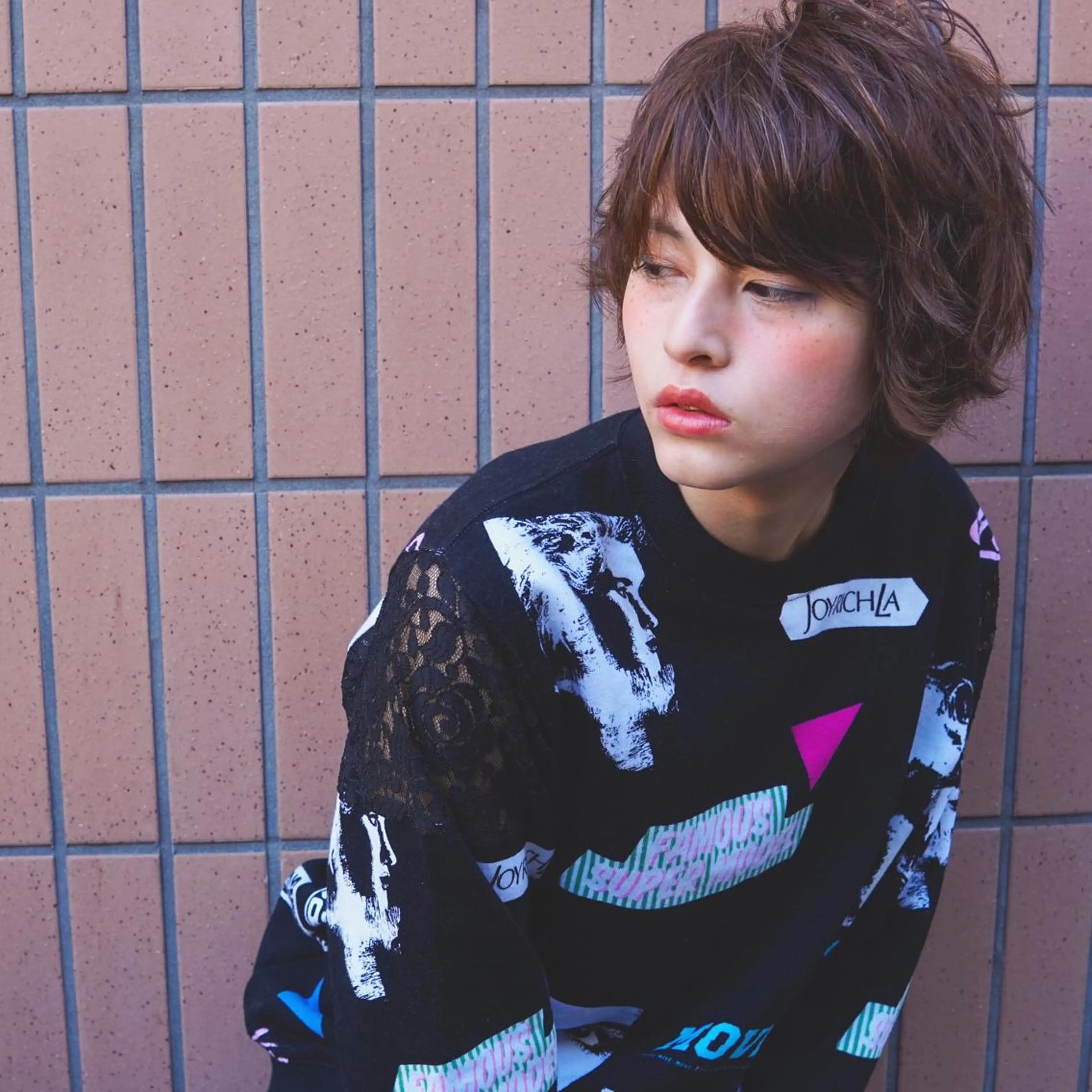 ショート カラー マニッシュショート ショートヘア 髪質改善、エクステ 山口卓哉のヘアスタイル