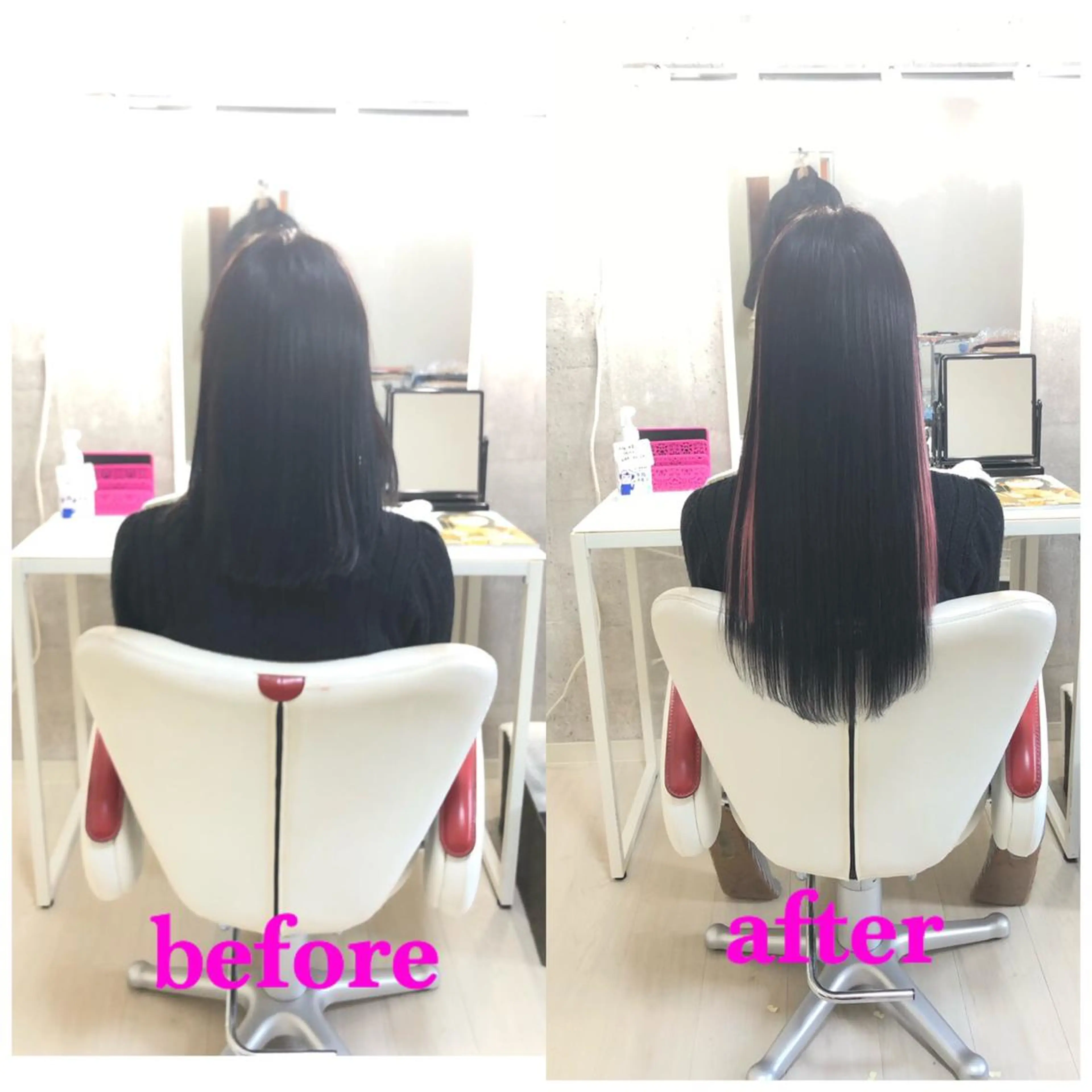 ロング エクステ ドレスアップ心斎橋店所属・🌸ドレスアップ 心斎橋店🌸のヘアスタイル