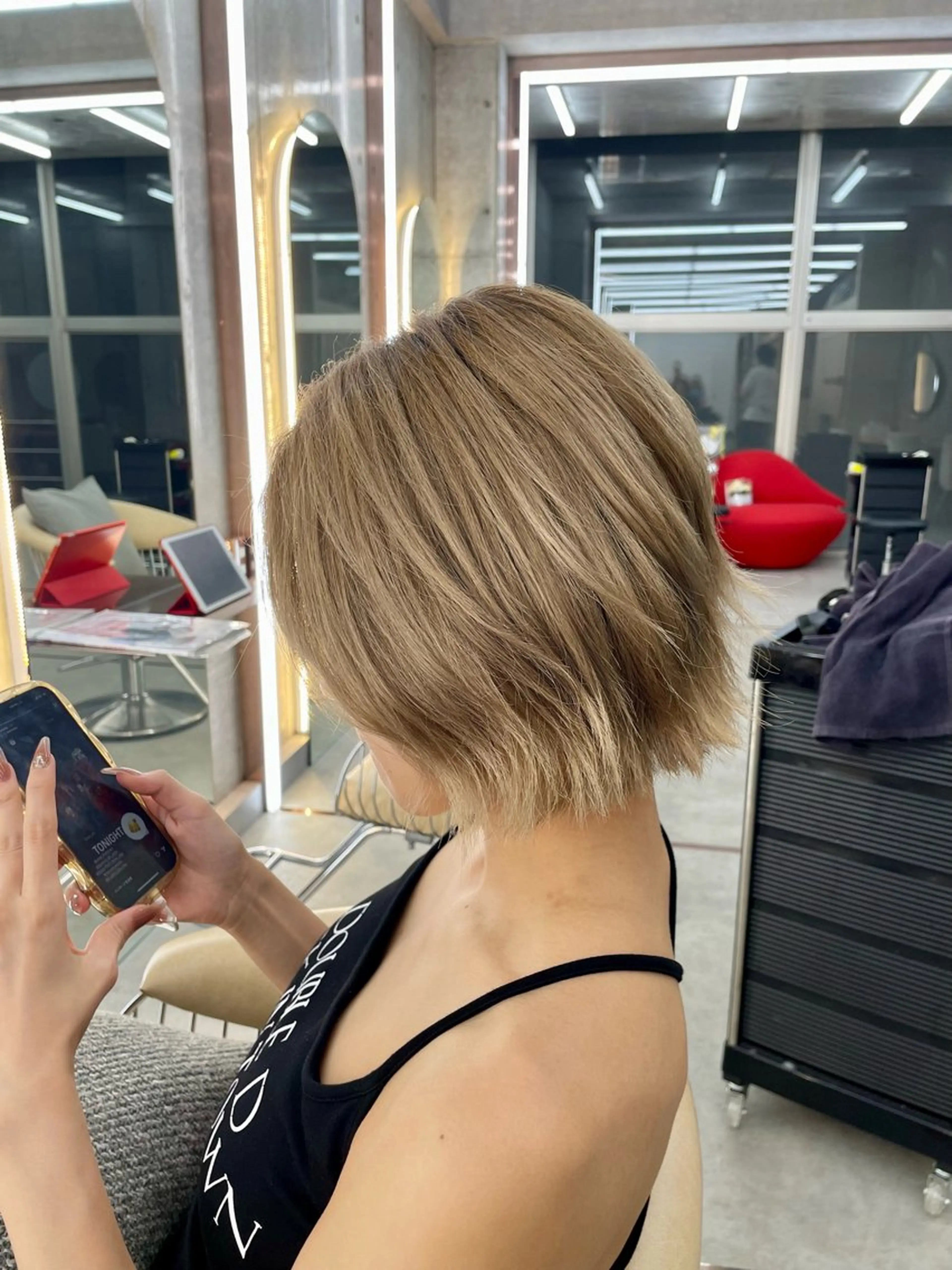 ミディアム 似合わせボブ🌟 艶髪特化💗村松優斗のヘアスタイル
