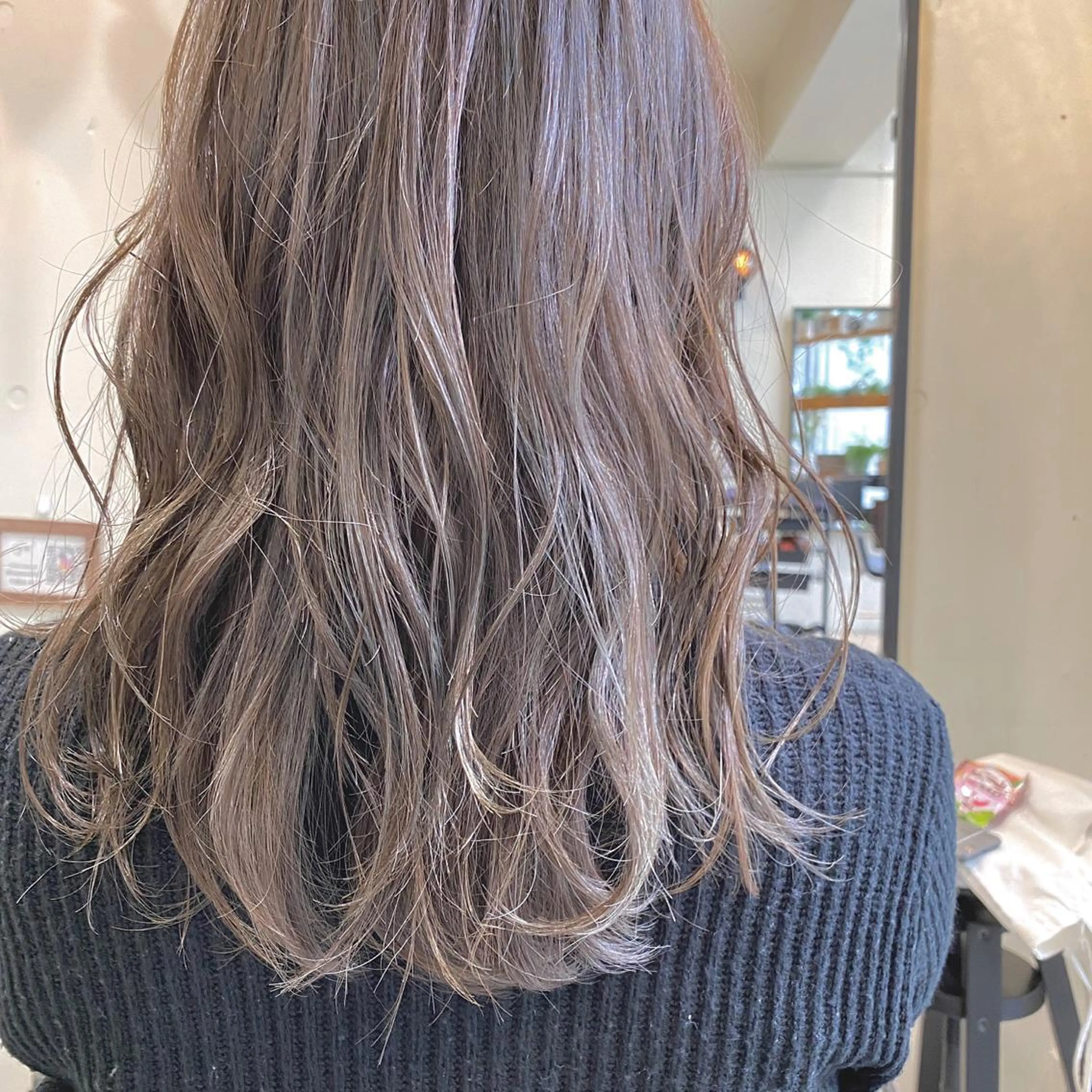 セミロング カラー ヘアアレンジ カット ヘアカラー トリートメント ヘッドスパ 【ダメージレス施術】 【透明感】北村 拓也のヘアスタイル