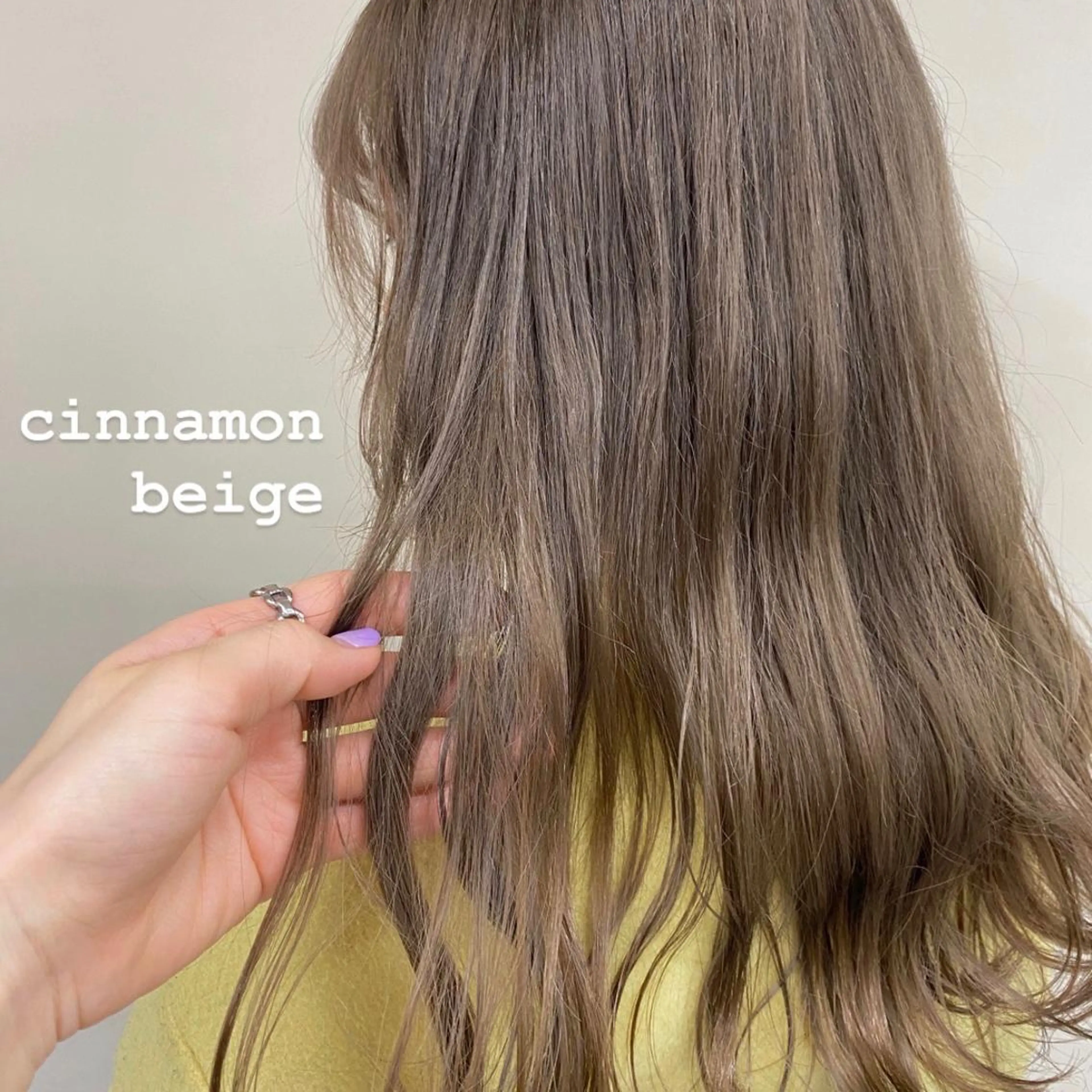 ロング カラー エクステ ハイトーン 💭黒崎ハルカのヘアスタイル