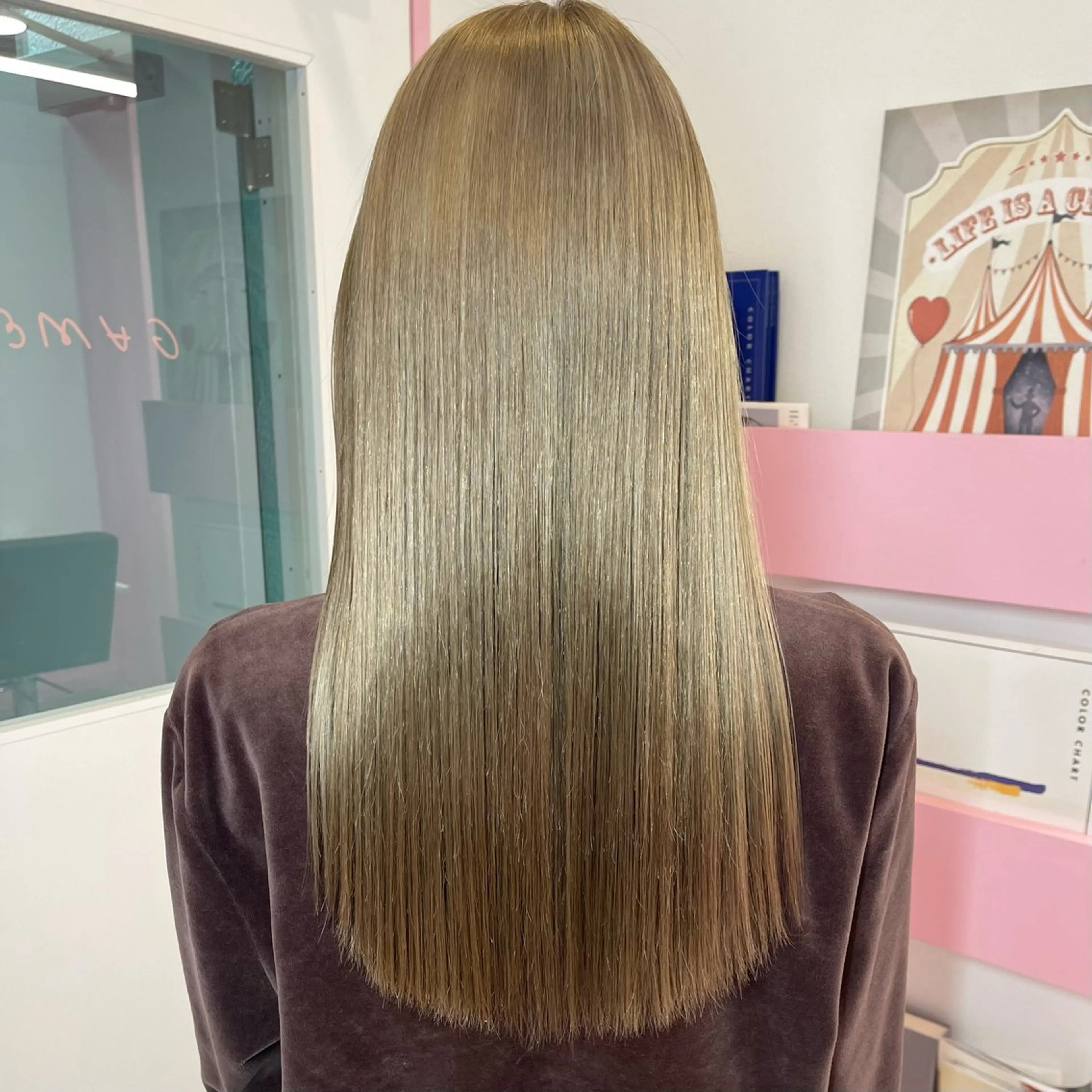 ロング カラー 🎀ミルクティー/暖 色×レイヤー/マリアのヘアスタイル