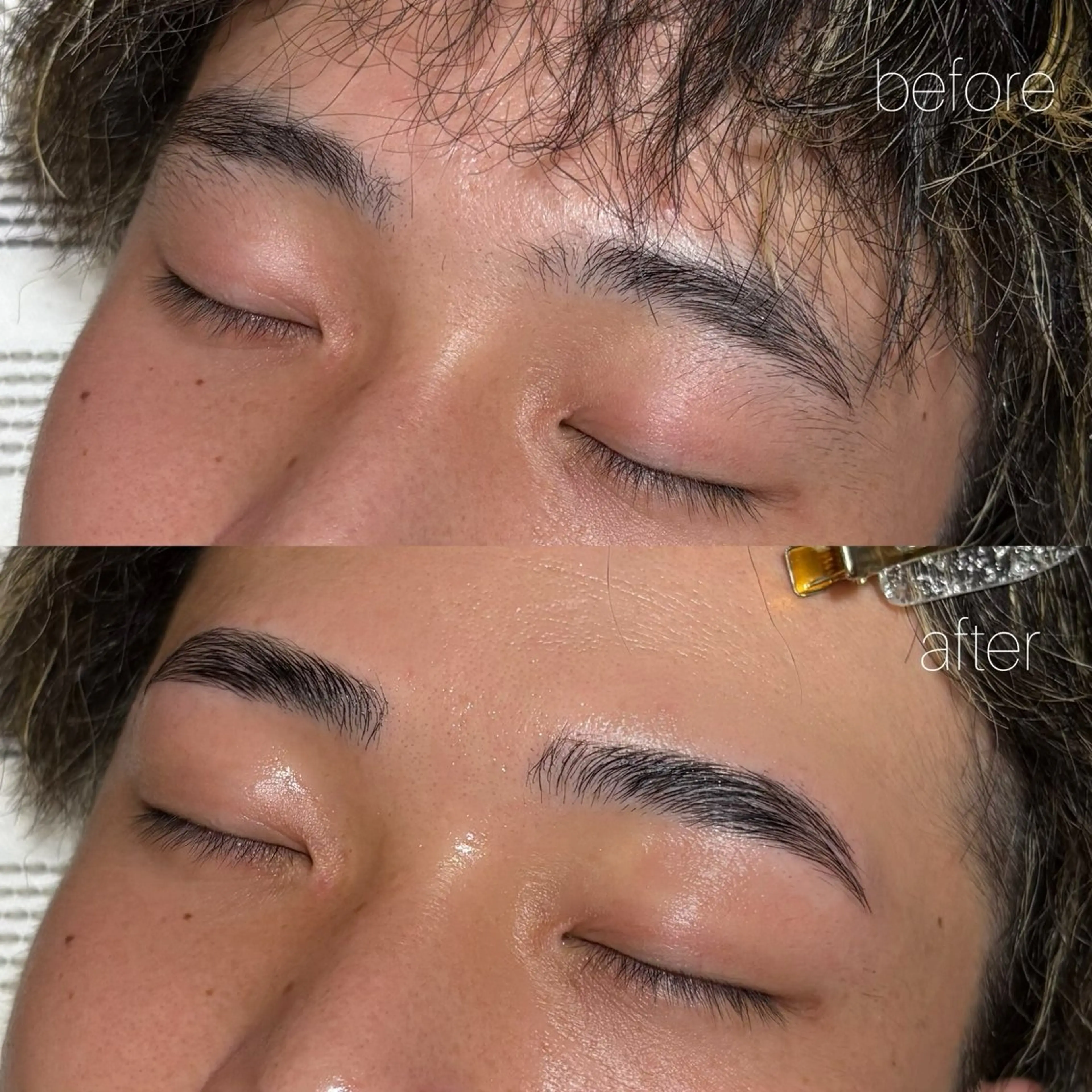 メンズ アイブロウ ワックス脱毛 その他(アイブロウ) Lassy Yuriの眉毛・アイブロウイメージ