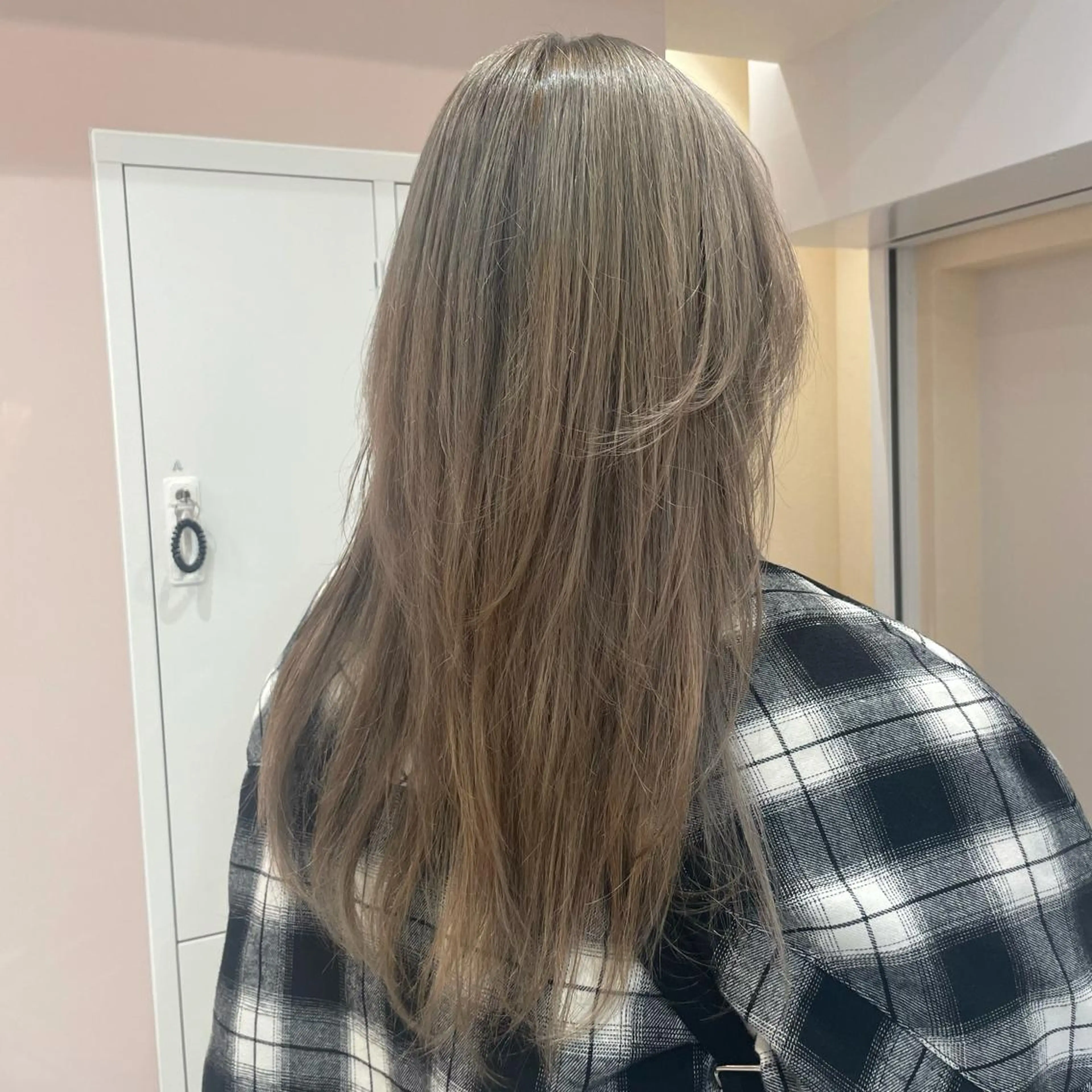 ロング マホ/日吉/髪質改善 /レイヤー/ガーリーのヘアスタイル