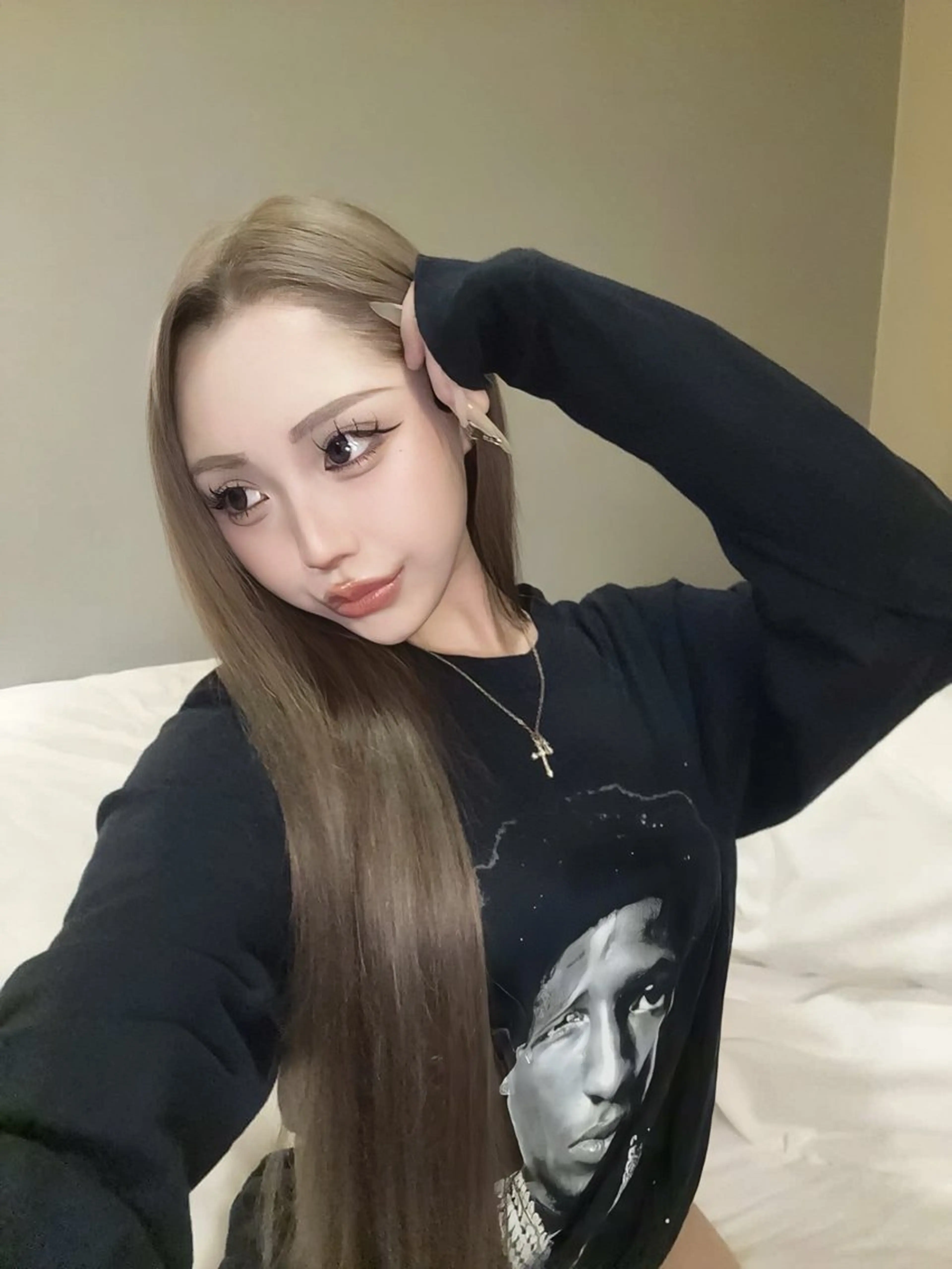 ロング カラー エクステ ギャルの女神/ Shionのヘアスタイル