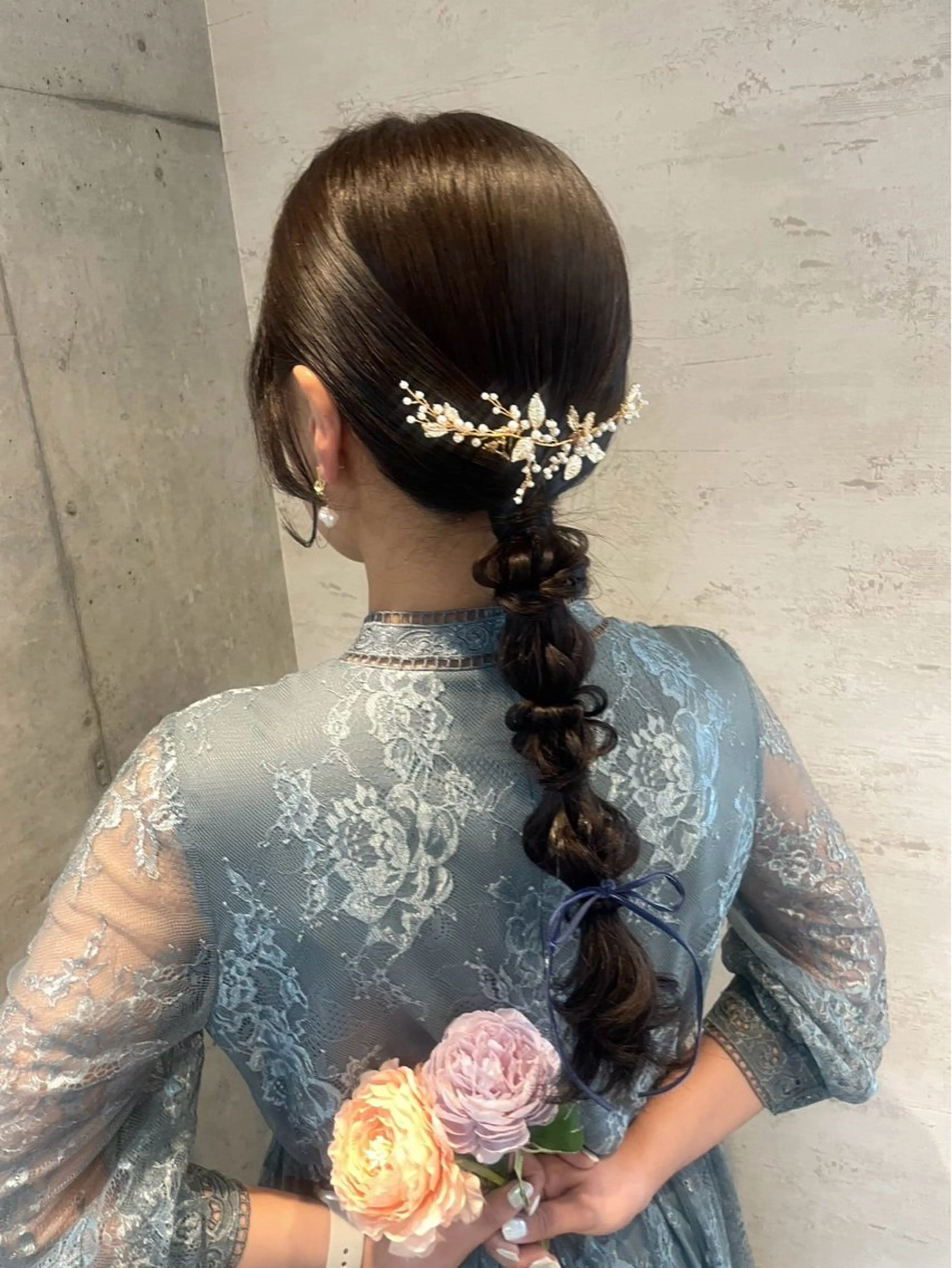 ロング ヘアアレンジ 美髪× ヘアセット✨Araiのヘアスタイル