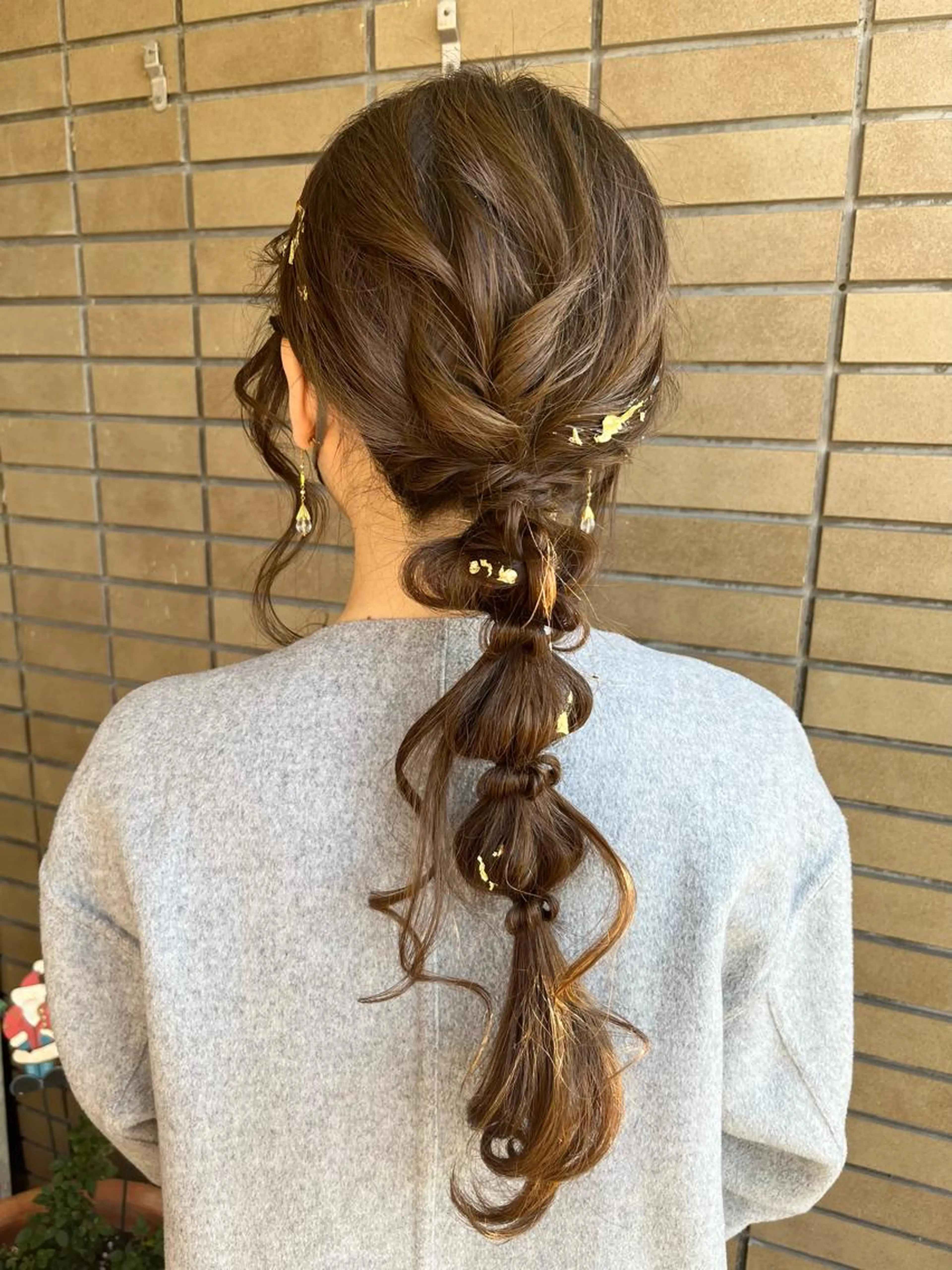 お出かけ前に💗簡単ヘアアレンジ💗の写真