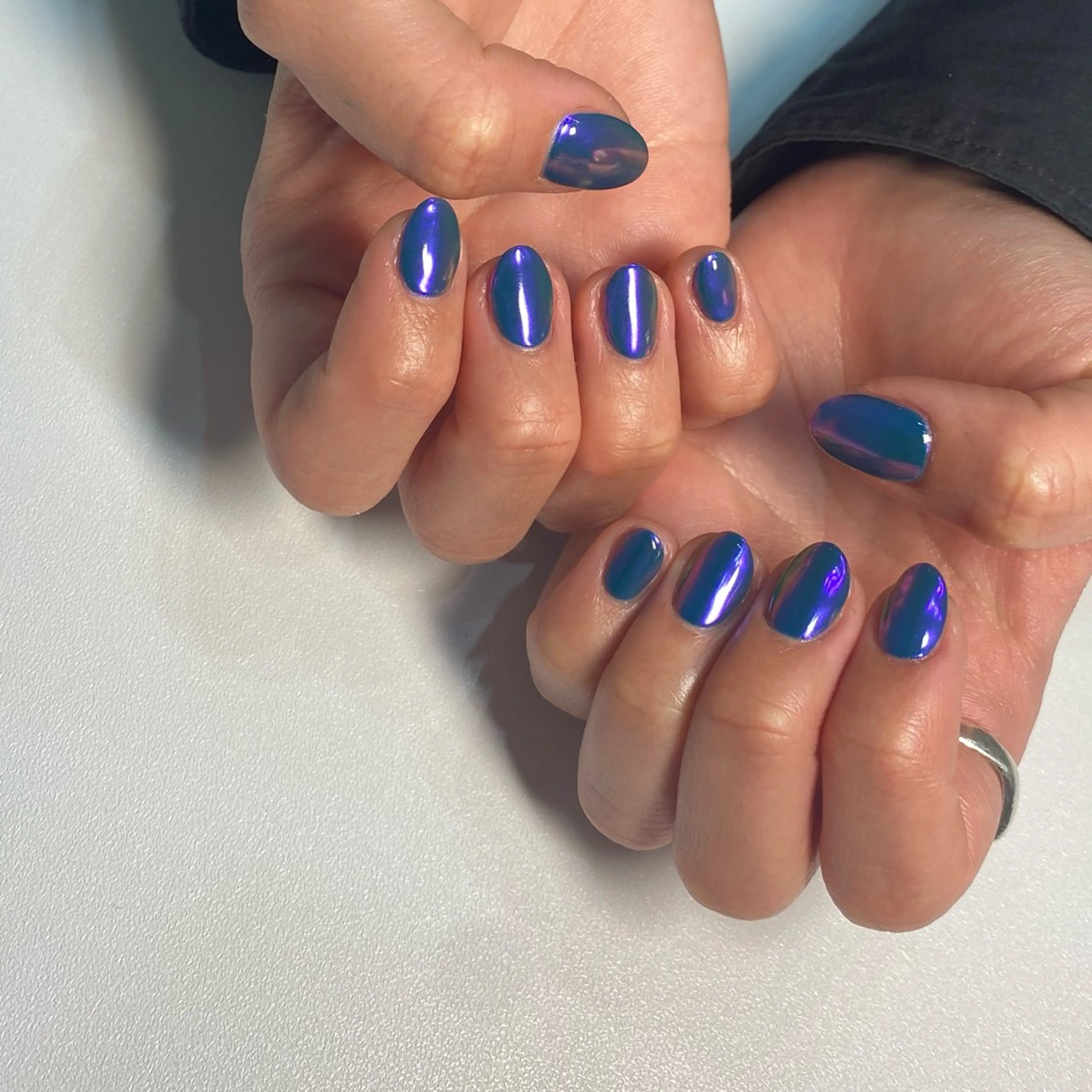 ネイル ミラーネイル うえぽん 🌟のネイルデザイン