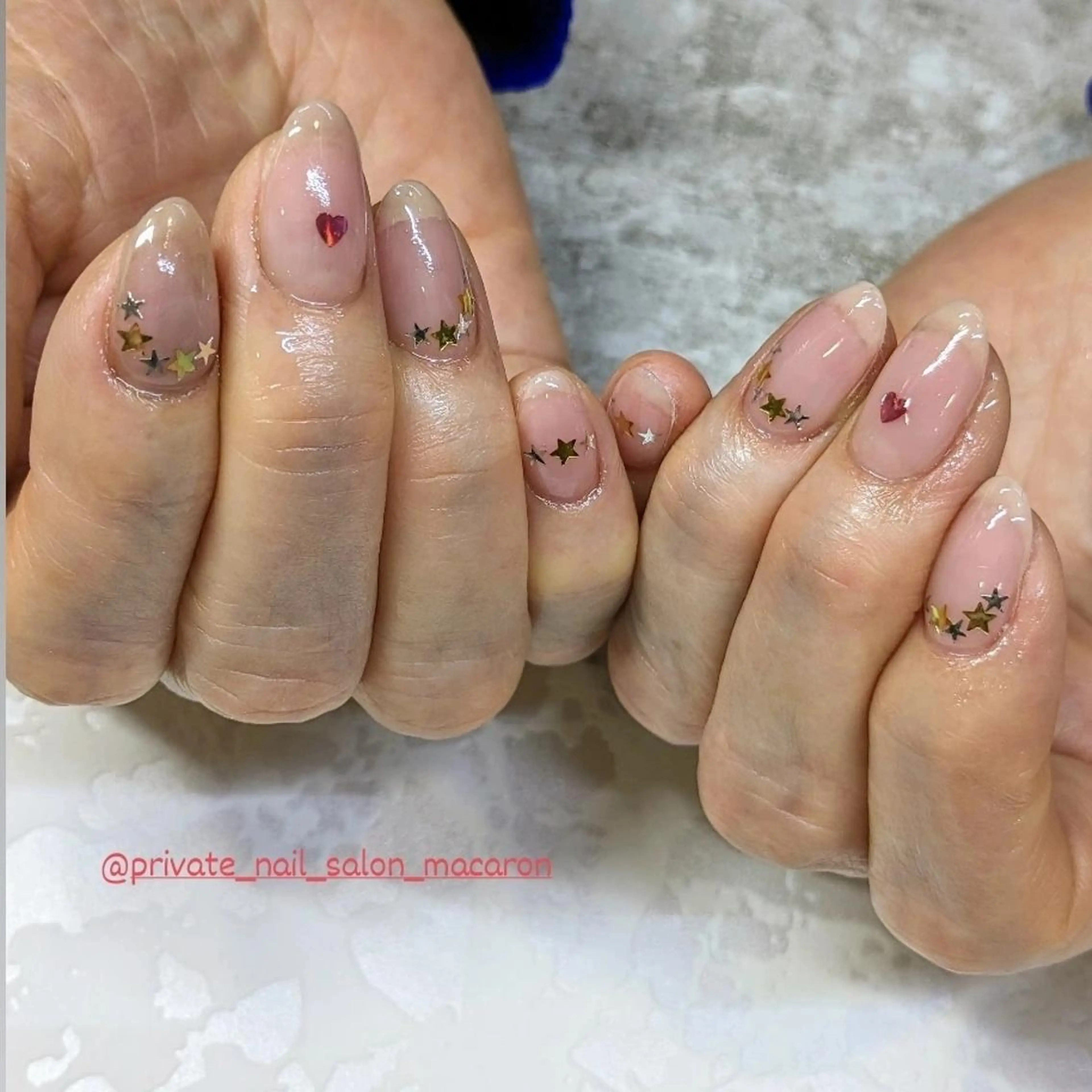 ネイル キラキラネイル macaron♥所属・nail salon macaron のネイルデザイン