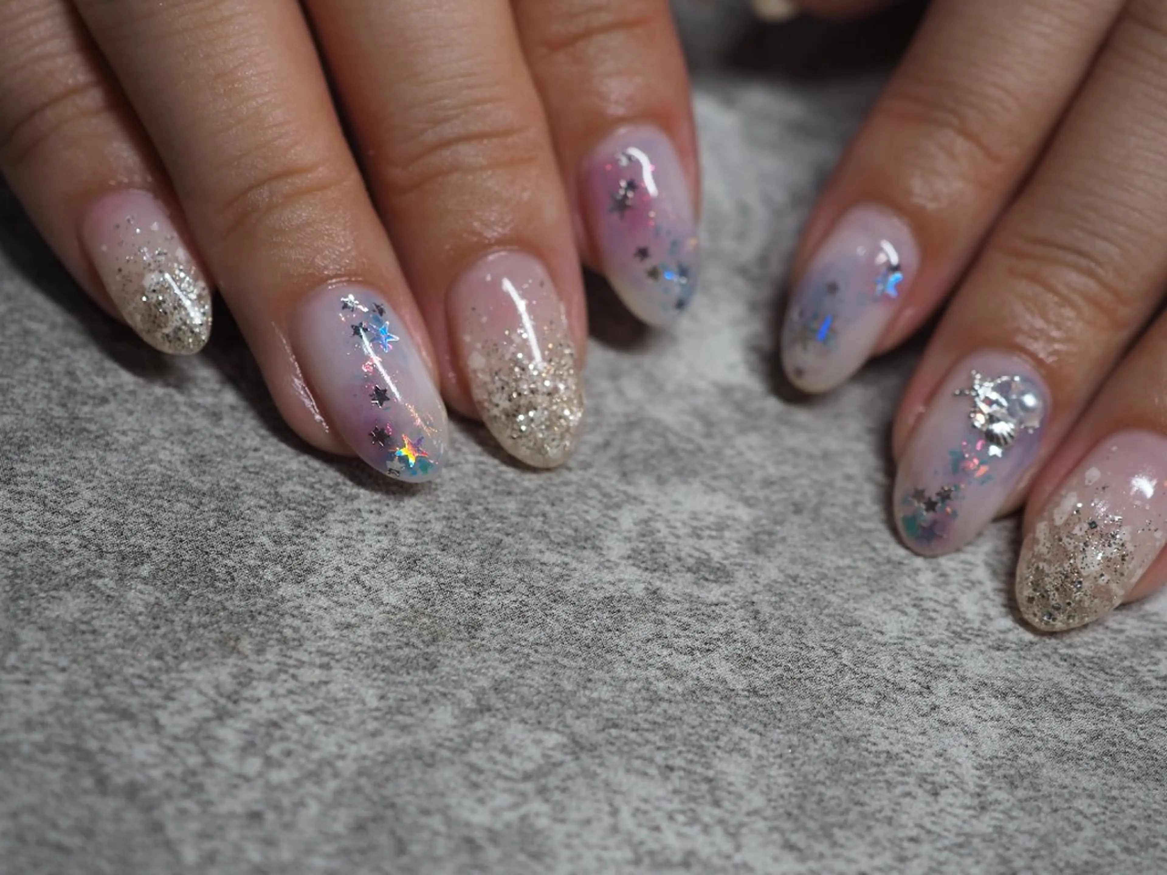 ネイル ハンドネイル glaNje 福光のネイルデザイン