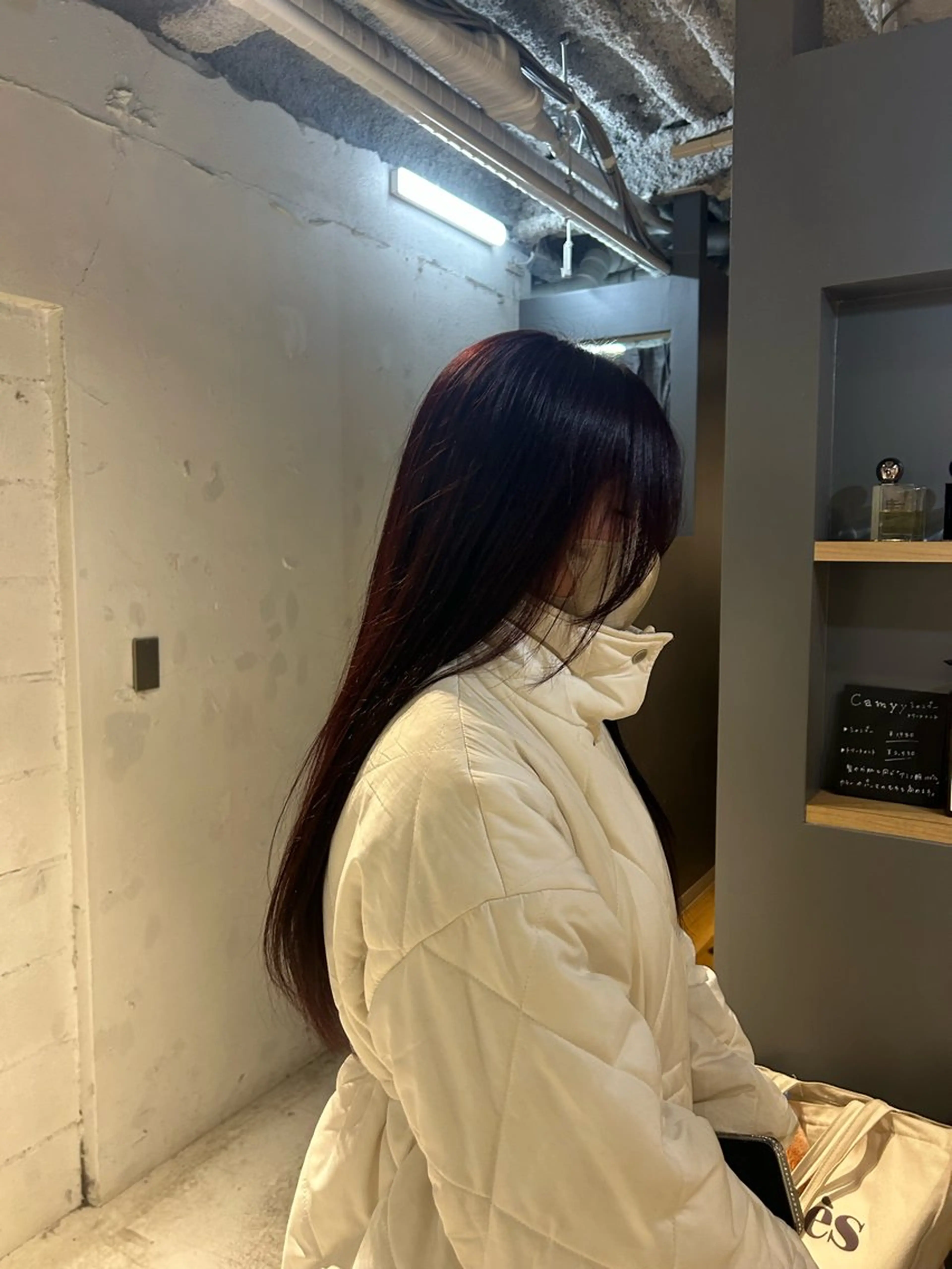 ロング カラー 川波 姫星のヘアスタイル