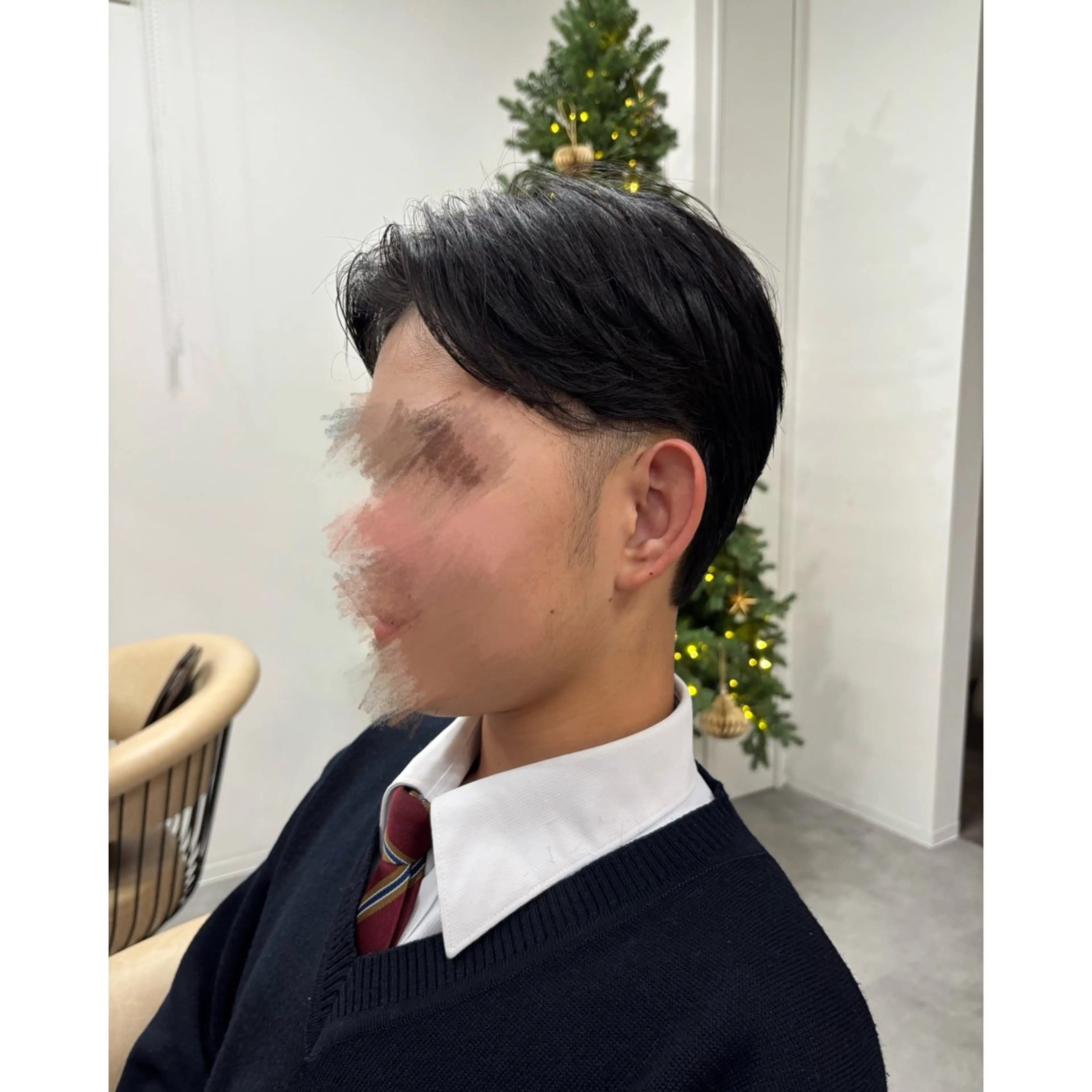 メンズ センターパート メンズパーマ カット 柏木 千響️🫧 似合わせカット🫧のヘアスタイル